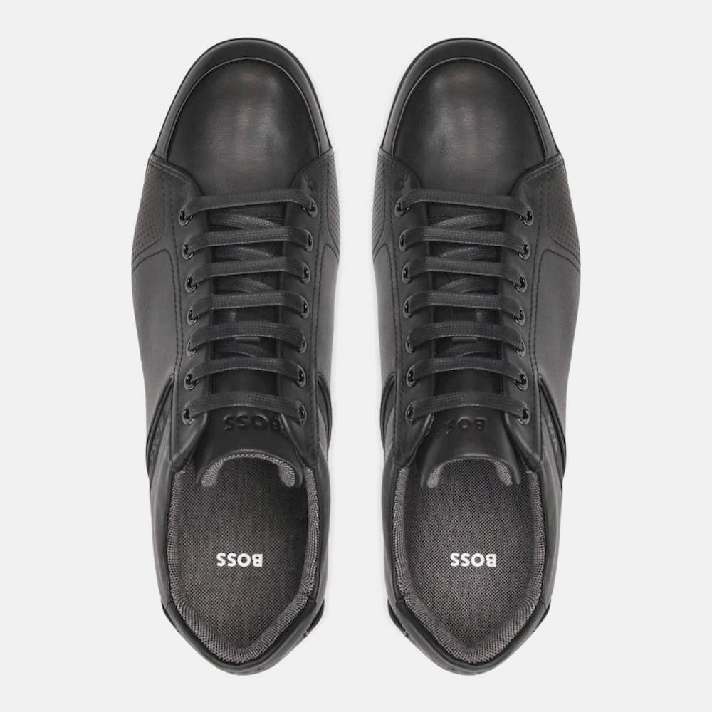 Boss Sapatilhas Sneakers Shoes Saturn L Lux4 Black Preto Shot12