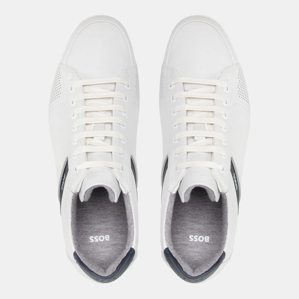 Boss Sapatilhas Sneakers Shoes Saturn L Lux4 White Branco Shot12