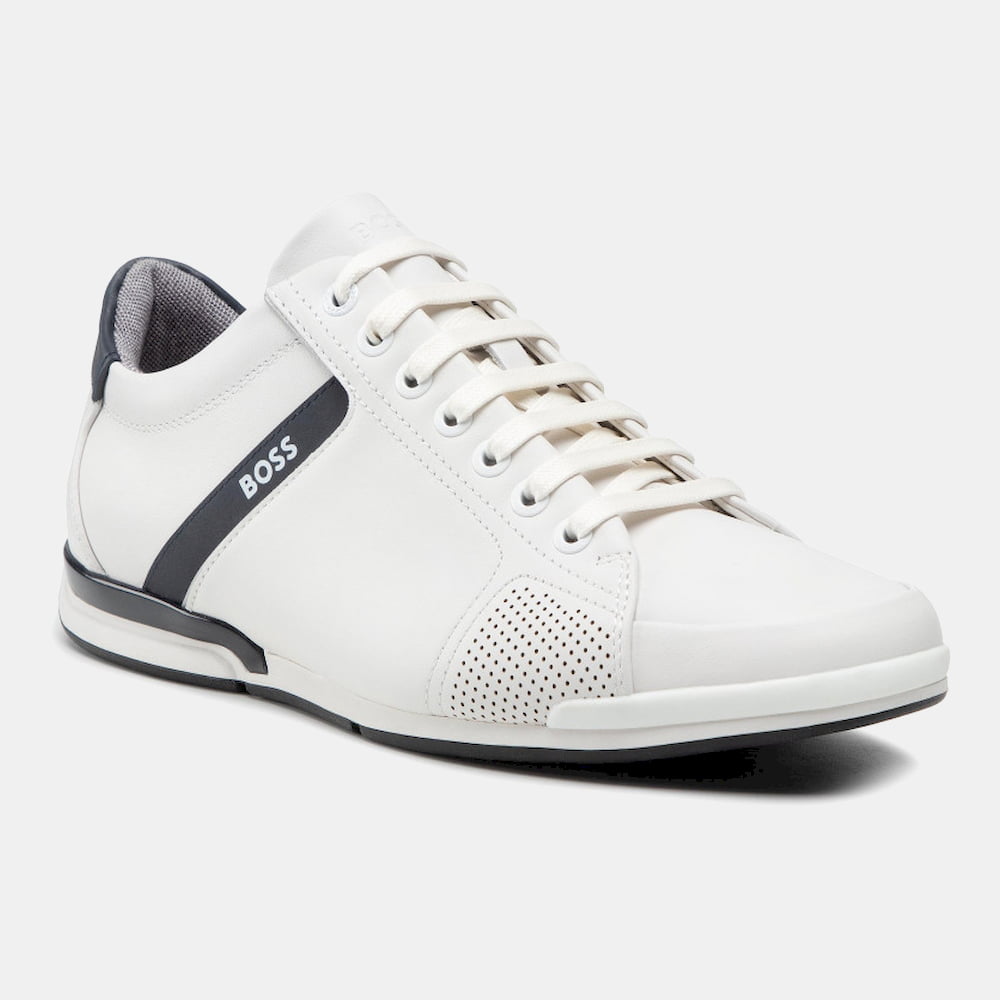 Boss Sapatilhas Sneakers Shoes Saturn L Lux4 White Branco Shot2