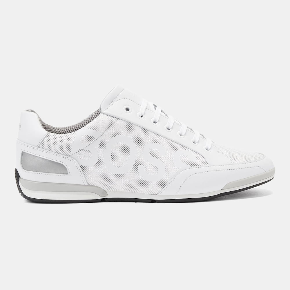 Boss Sapatilhas Sneakers Shoes Saturnlowpitpf White Branco Shot6