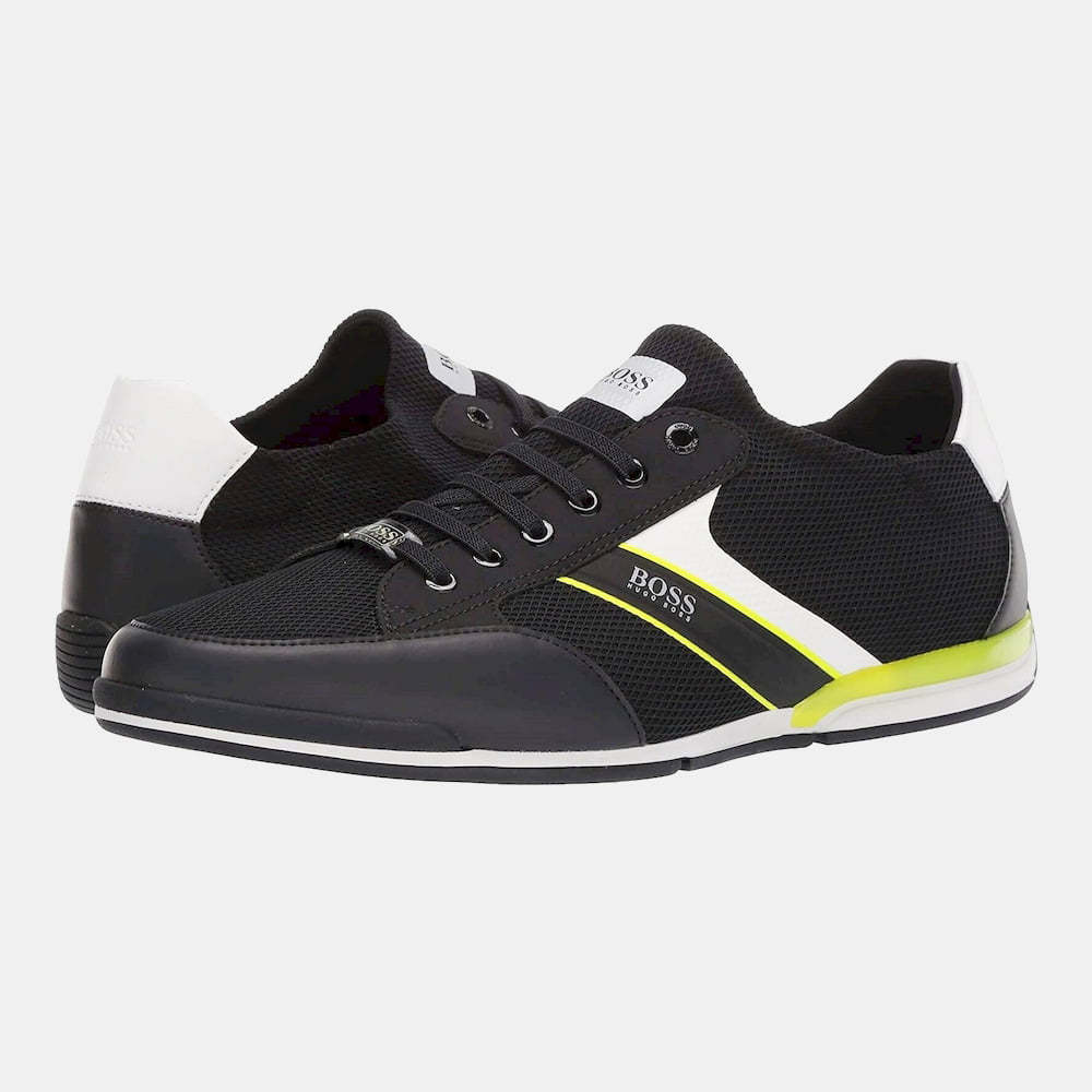 Boss Sapatilhas Sneakers Shoes Saturnslonmerb Black Preto Shot16