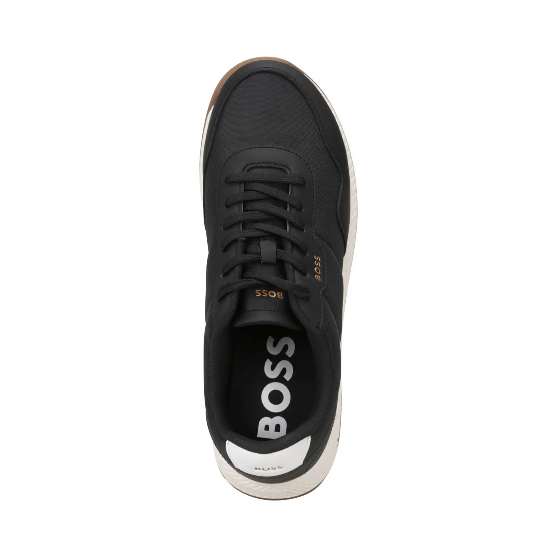 Boss Sapatilhas Sneakers Shoes Titanium Runn  Black Preto_shot2