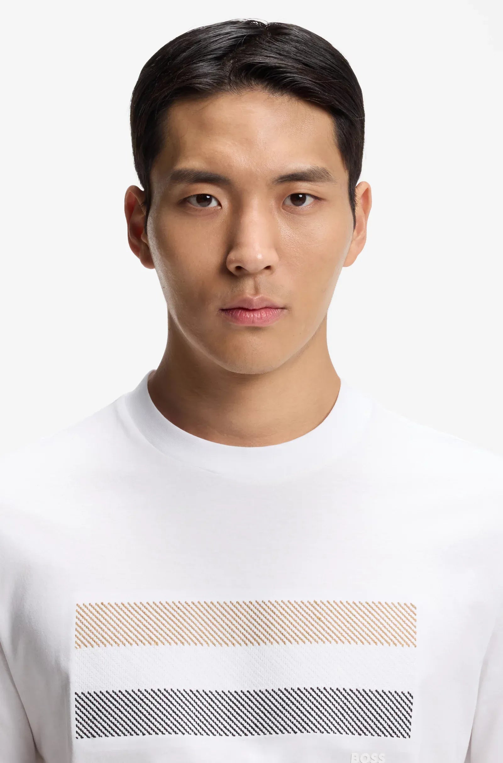 Boss T Shirt C Taut 10 White Branco_shot2