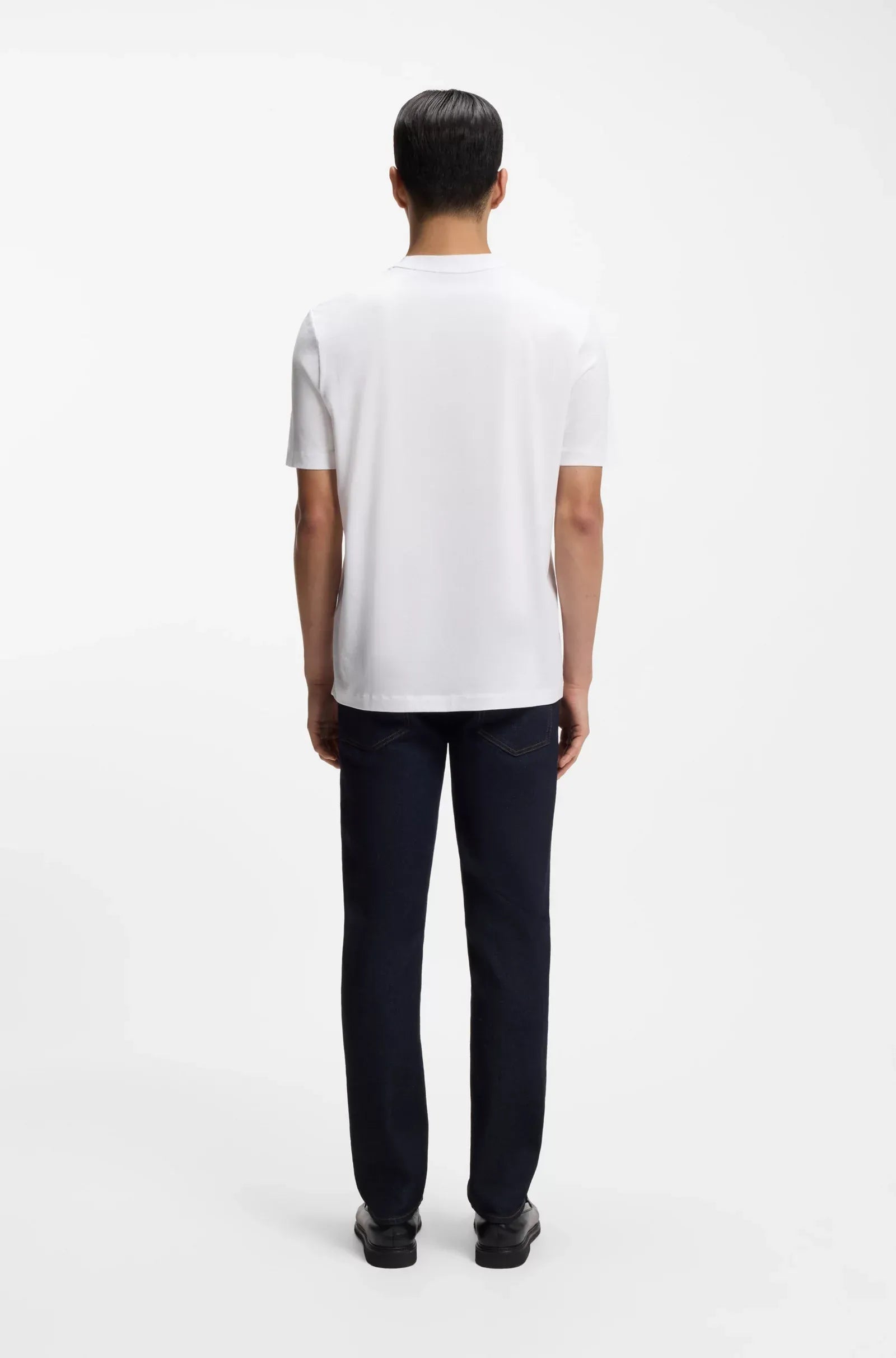 Boss T Shirt C Taut 10 White Branco_shot4