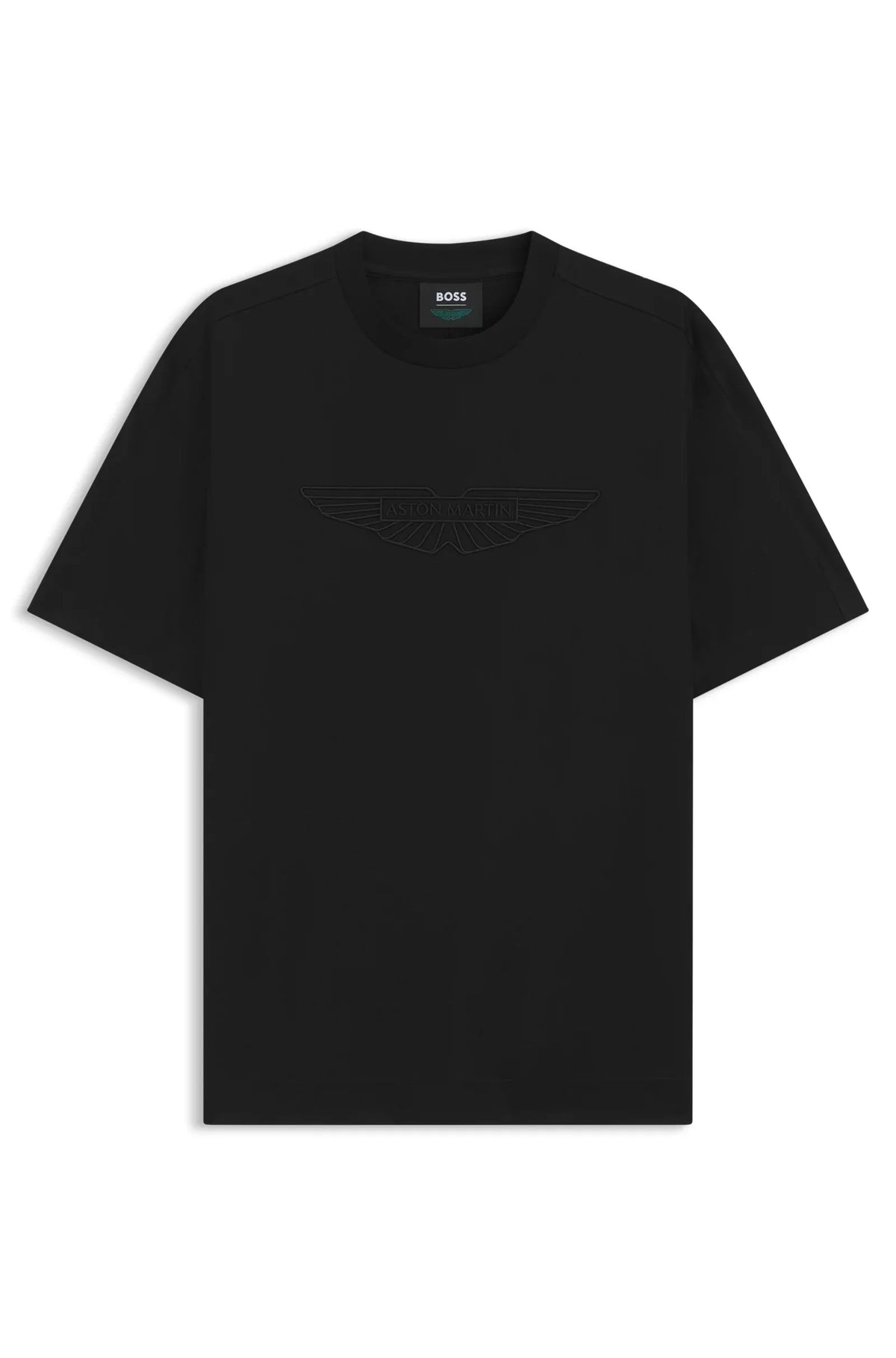 Boss T Shirt C Taut 180 Am Black Preto_shot10