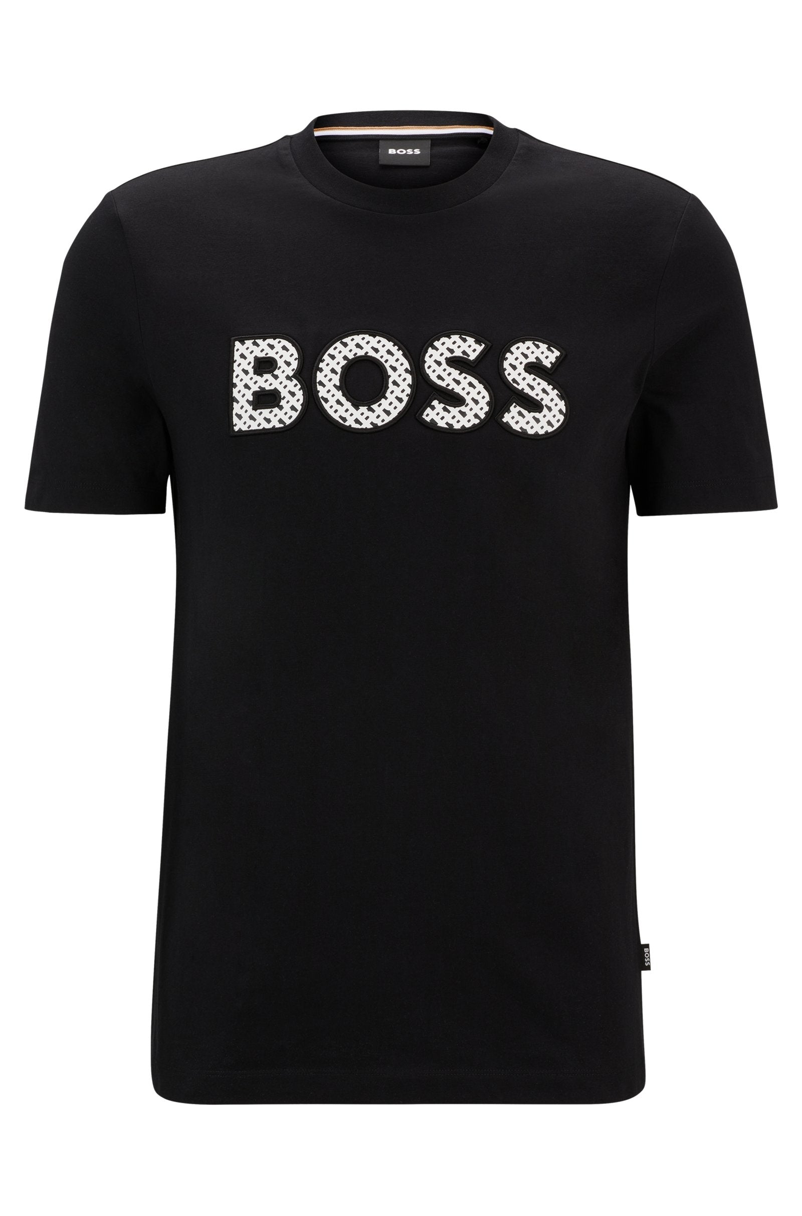 Boss T Shirt C Thompson 06 Black Preto_shot1