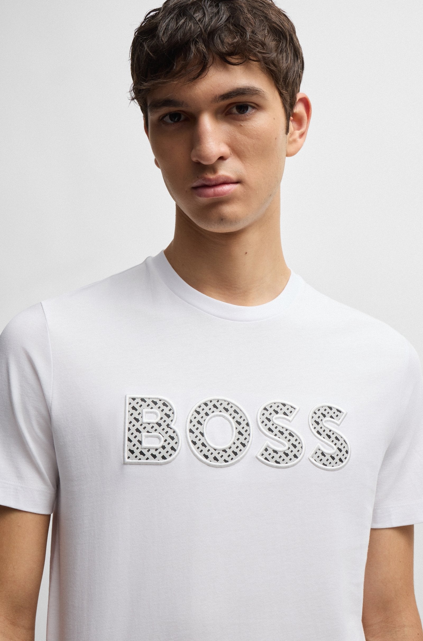 Boss T Shirt C Thompson 06 Natural Natural_shot2