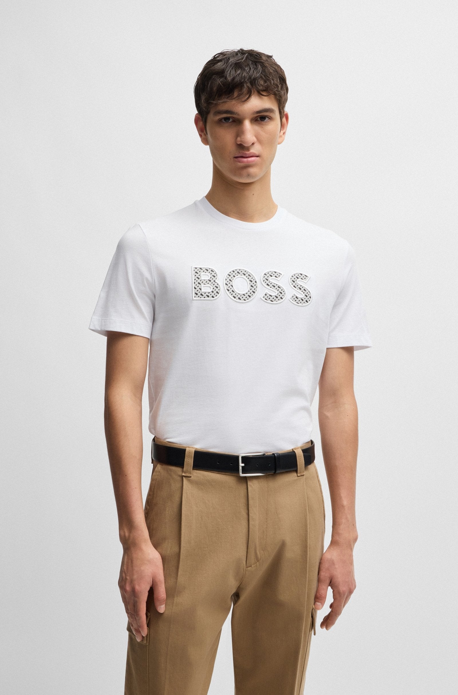 Boss T Shirt C Thompson 06 Natural Natural_shot3