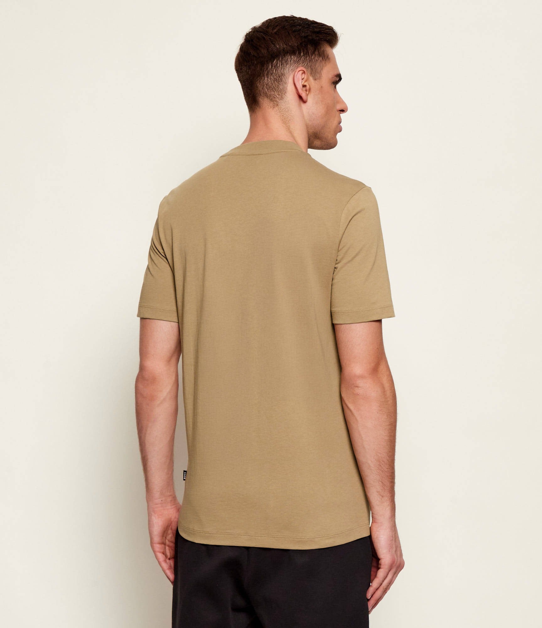 Boss T Shirt C Thompson 250 Beige Beige_shot3