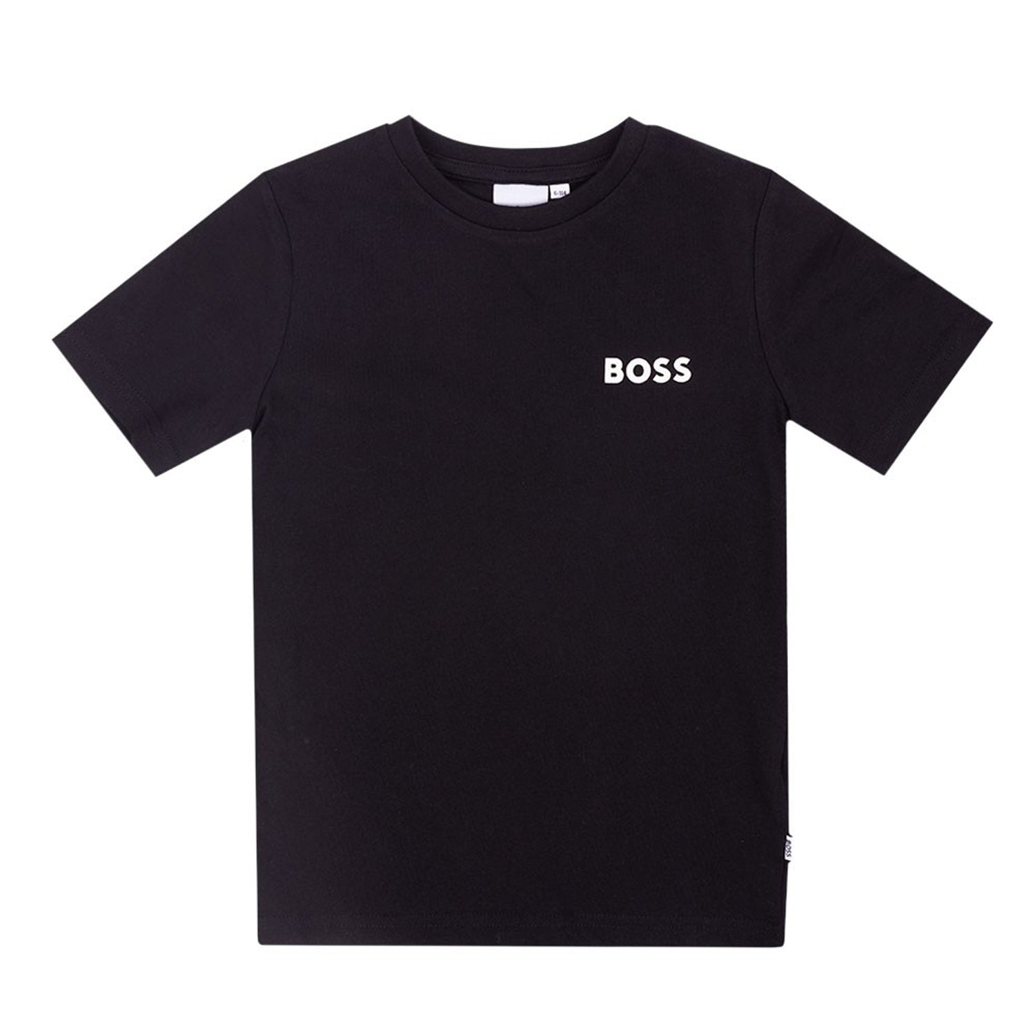Boss T Shirt J25o74 Black Preto_shot1
