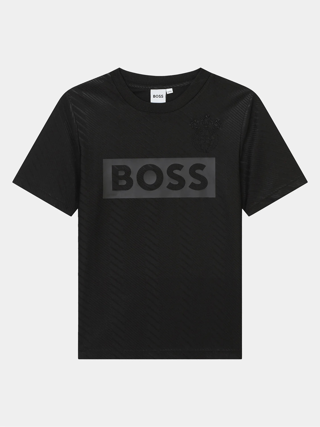 Boss T Shirt J50719 Black Preto_shot3