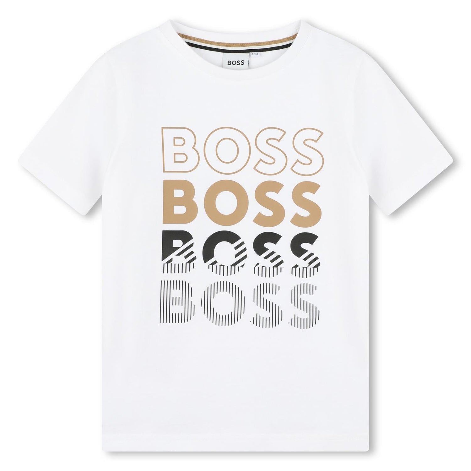 Boss T Shirt J50775 White Branco_shot1