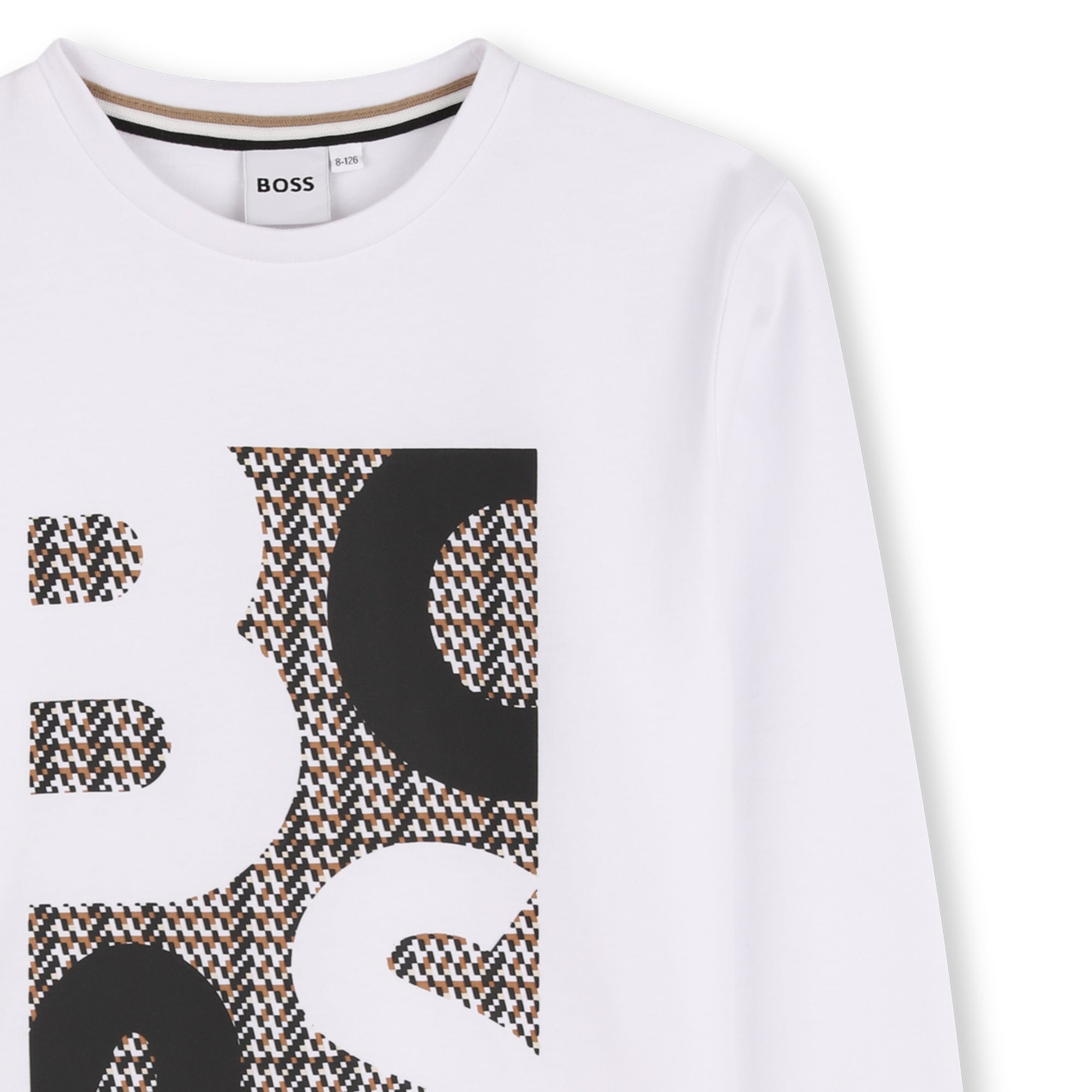 Boss T Shirt J52362 White Branco_shot4