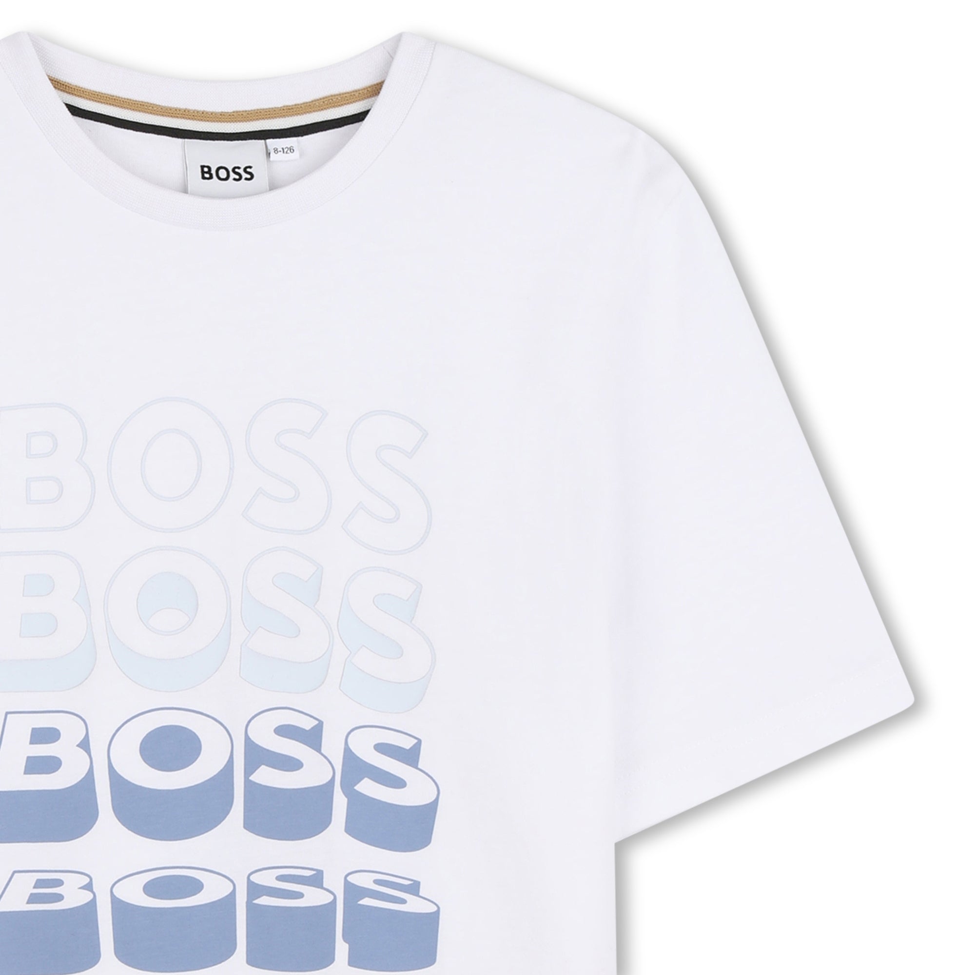 Boss T Shirt J52982 White Branco_shot4
