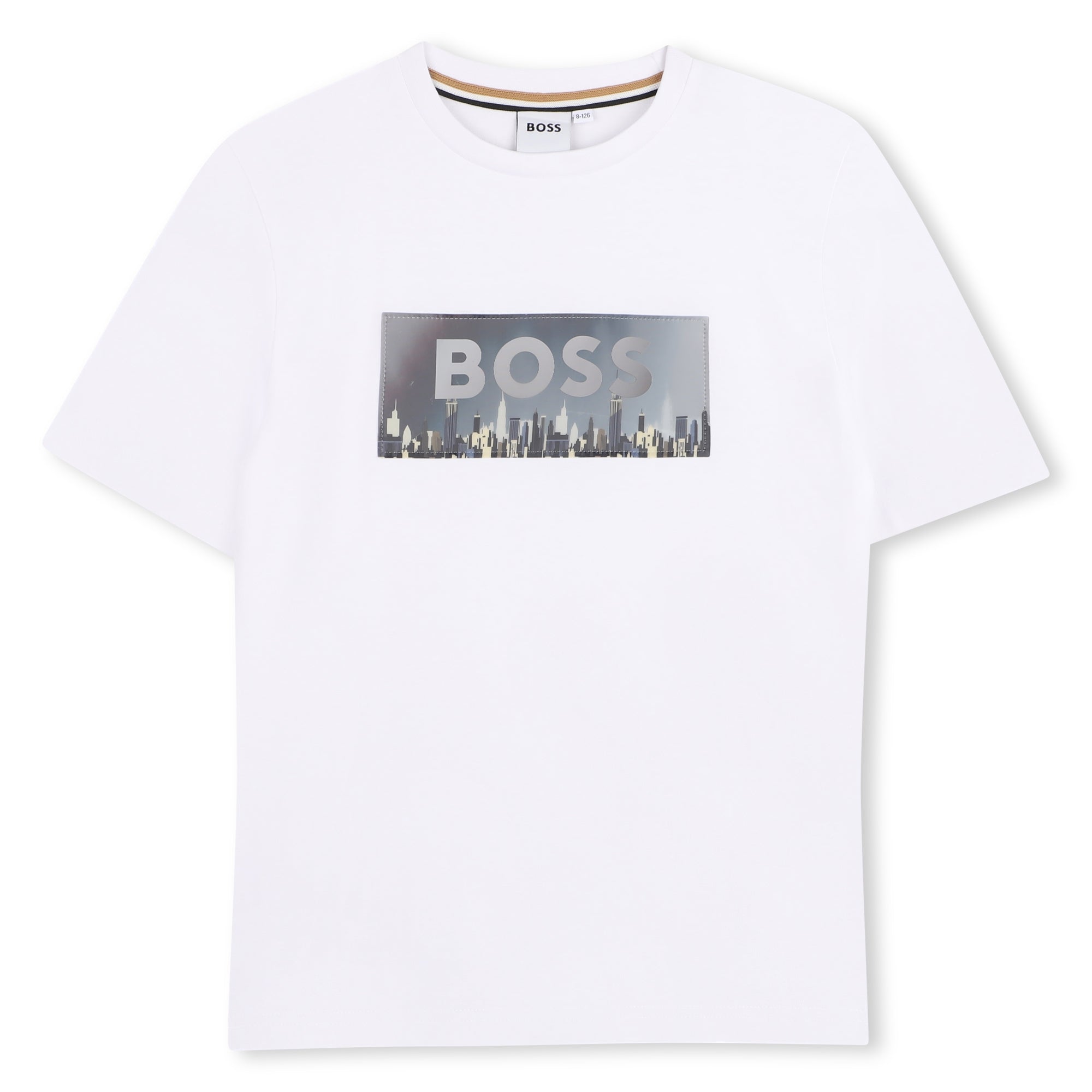 Boss T Shirt J52989 White Branco_shot2