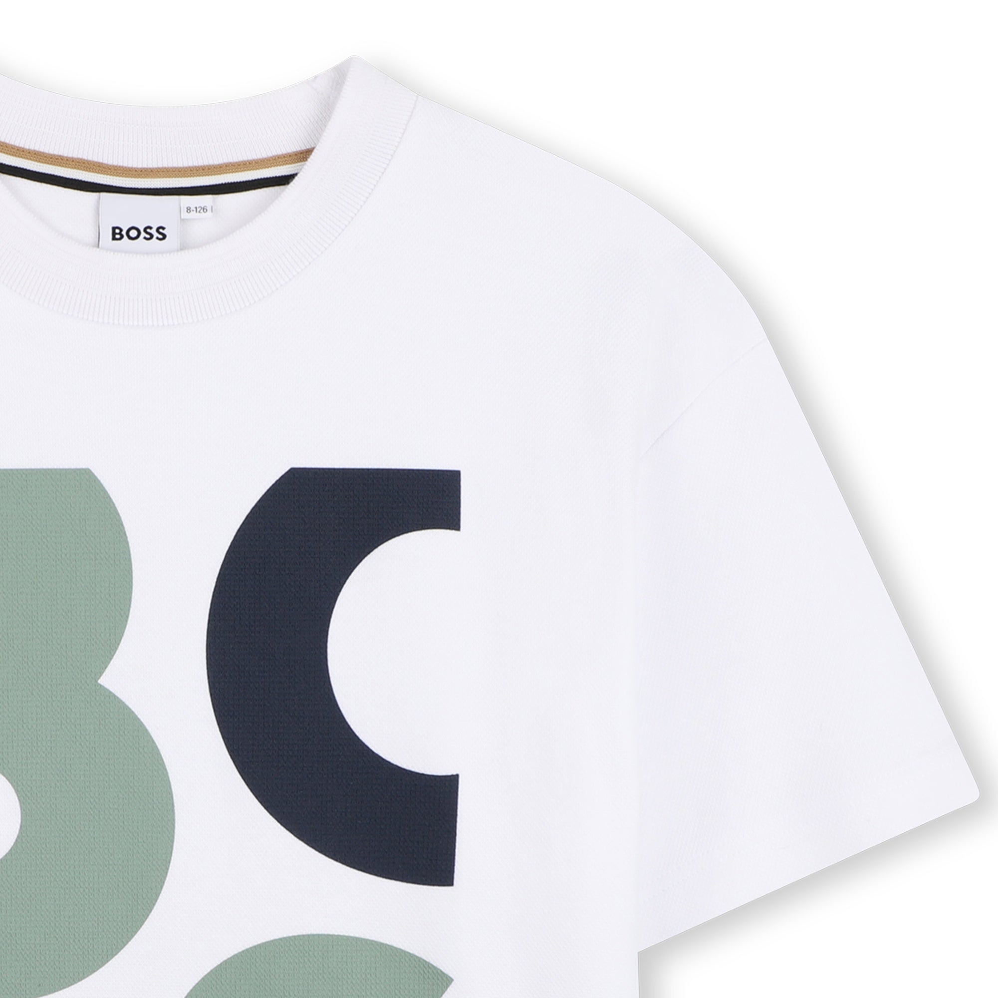 Boss T Shirt J52990 White Branco_shot4
