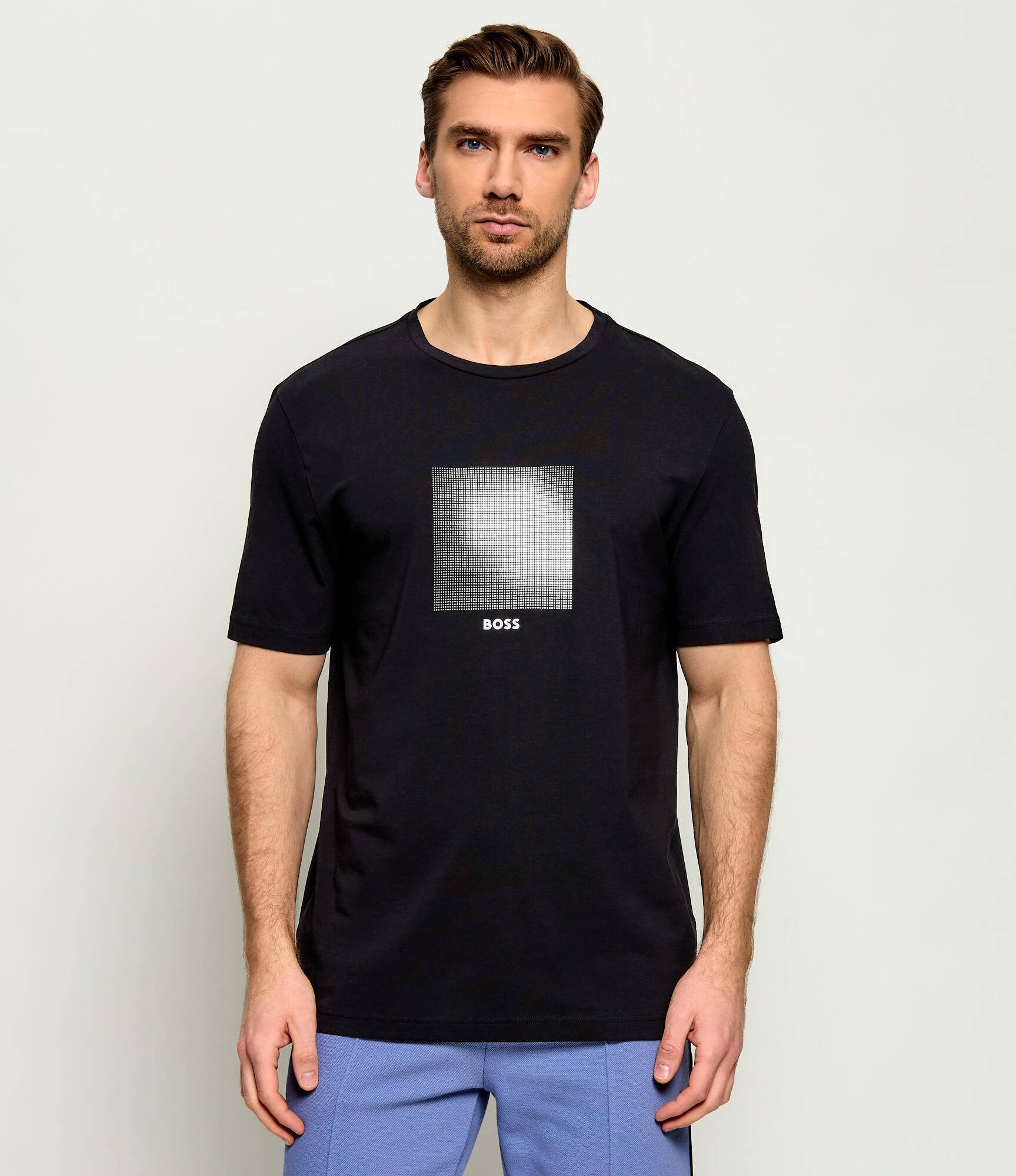 Boss T Shirt T Shirt 2 5055 Black Preto_shot1