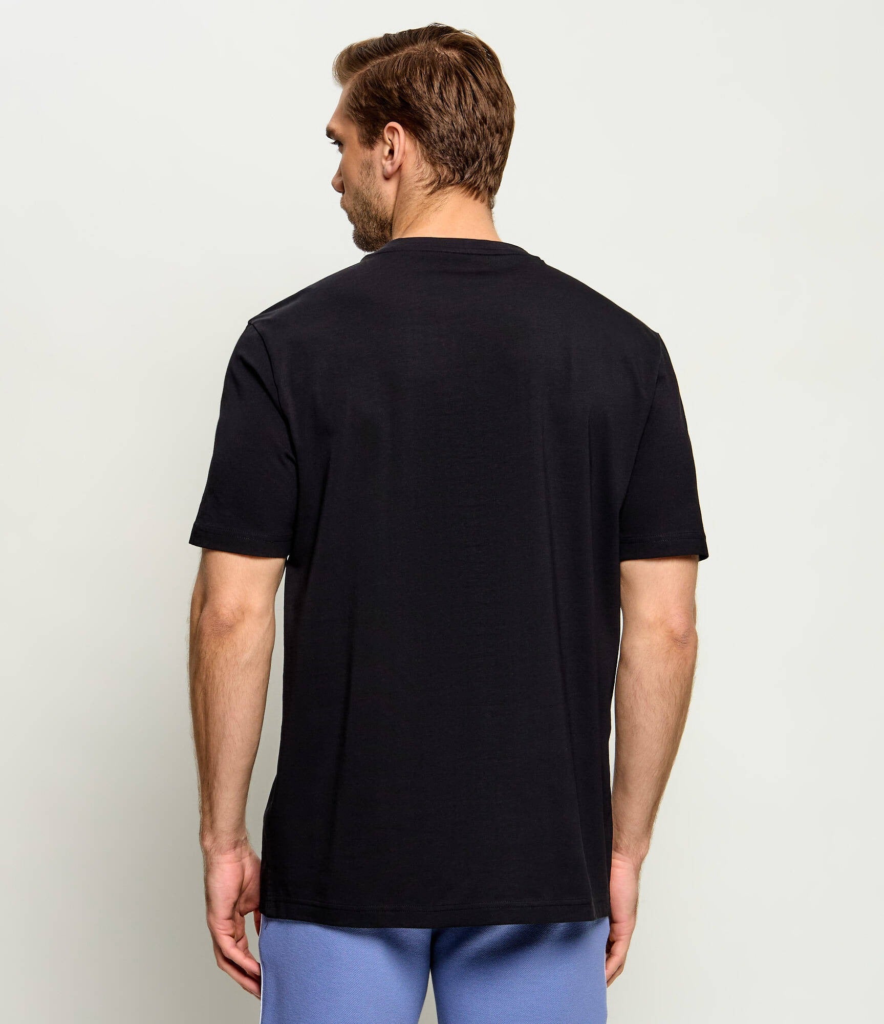 Boss T Shirt T Shirt 2 5055 Black Preto_shot2