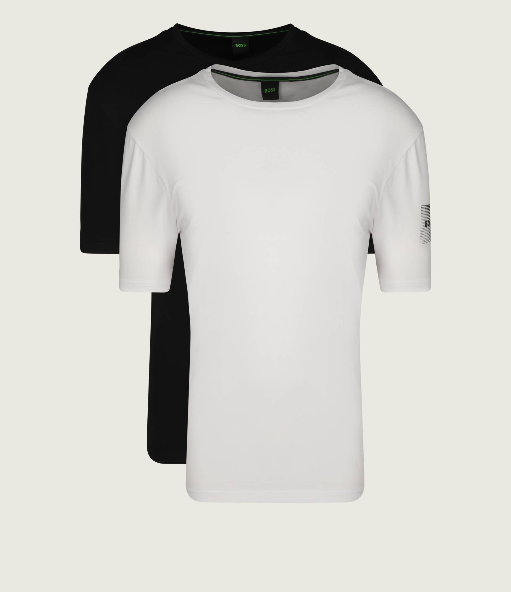 Boss T Shirt T Shirt 2 5055 White Branco_shot2