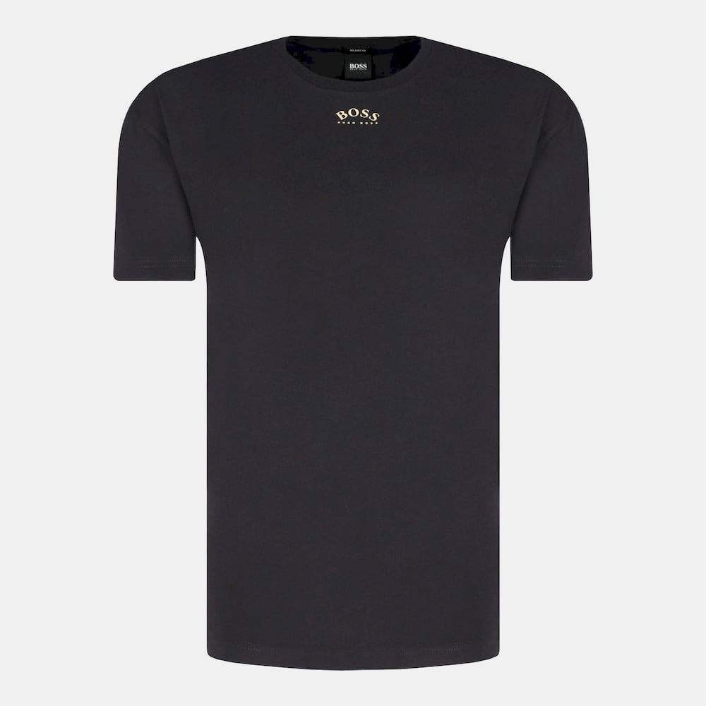 Boss T Shirt Talboa1 Black Preto Shot8