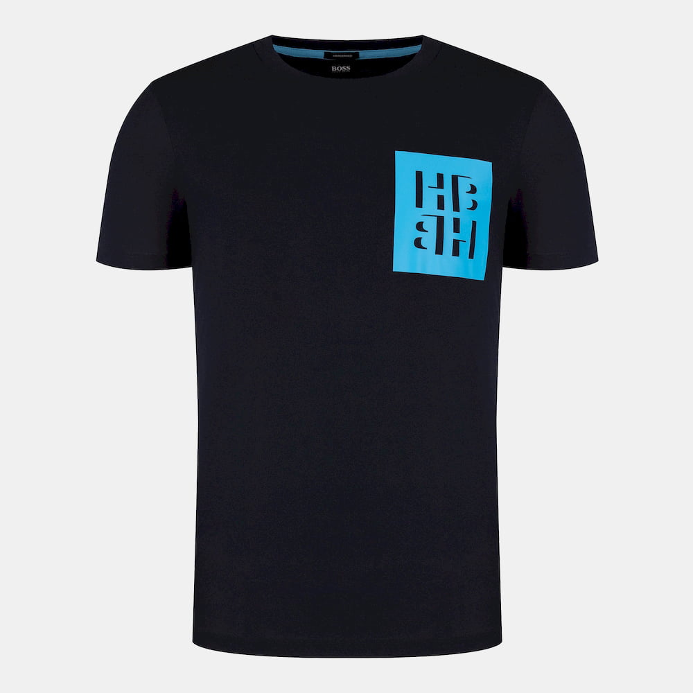 Boss T Shirt Tames12 Dk.blue Azul Escuro Shot8