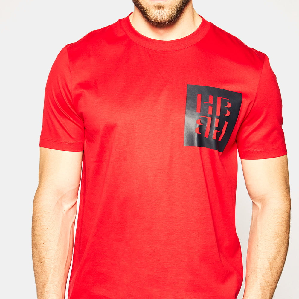 Boss T Shirt Tames12 Mid.red Vermelho Shot9