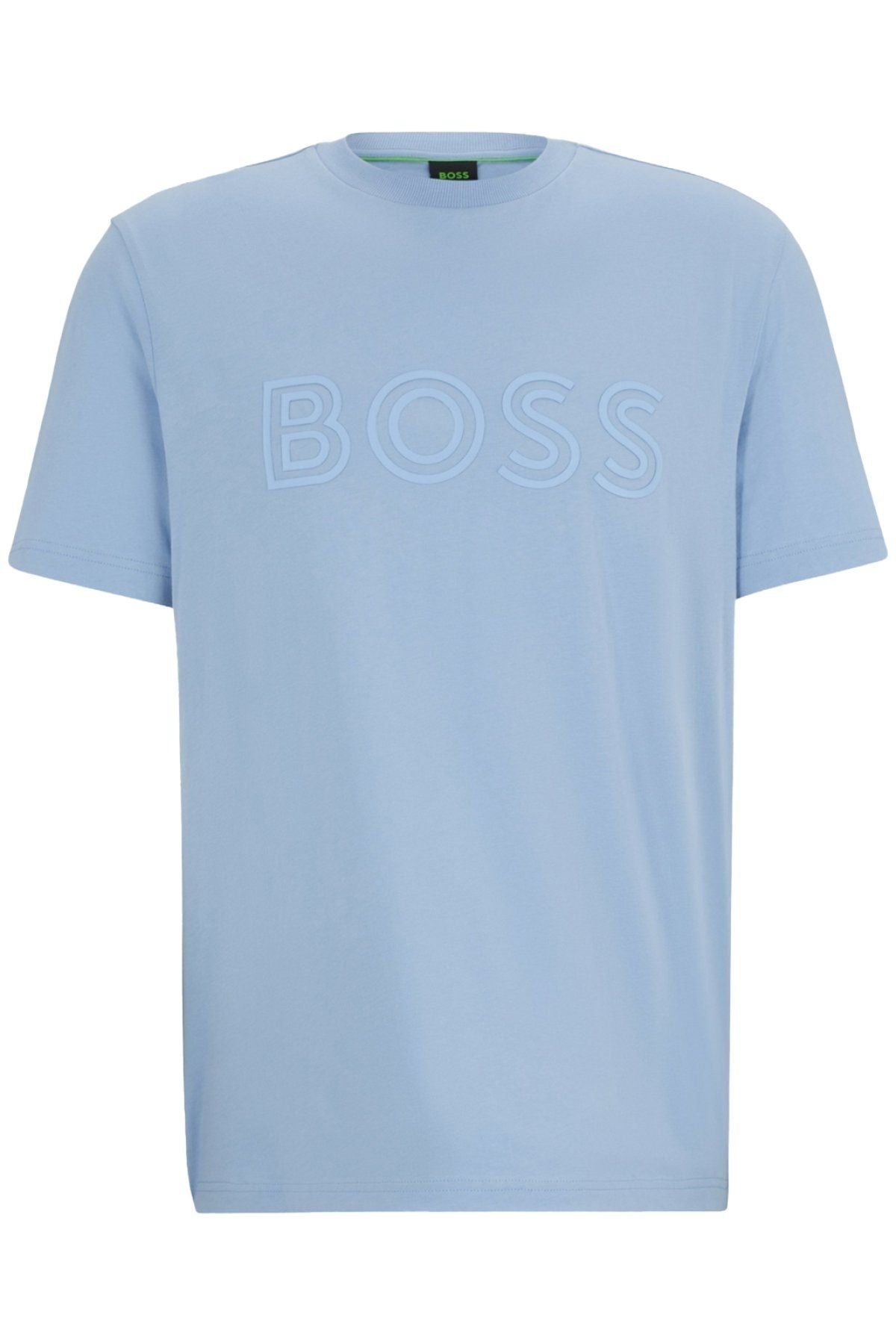 Boss T Shirt Tee 1 50519358 Blue Azul_shot3