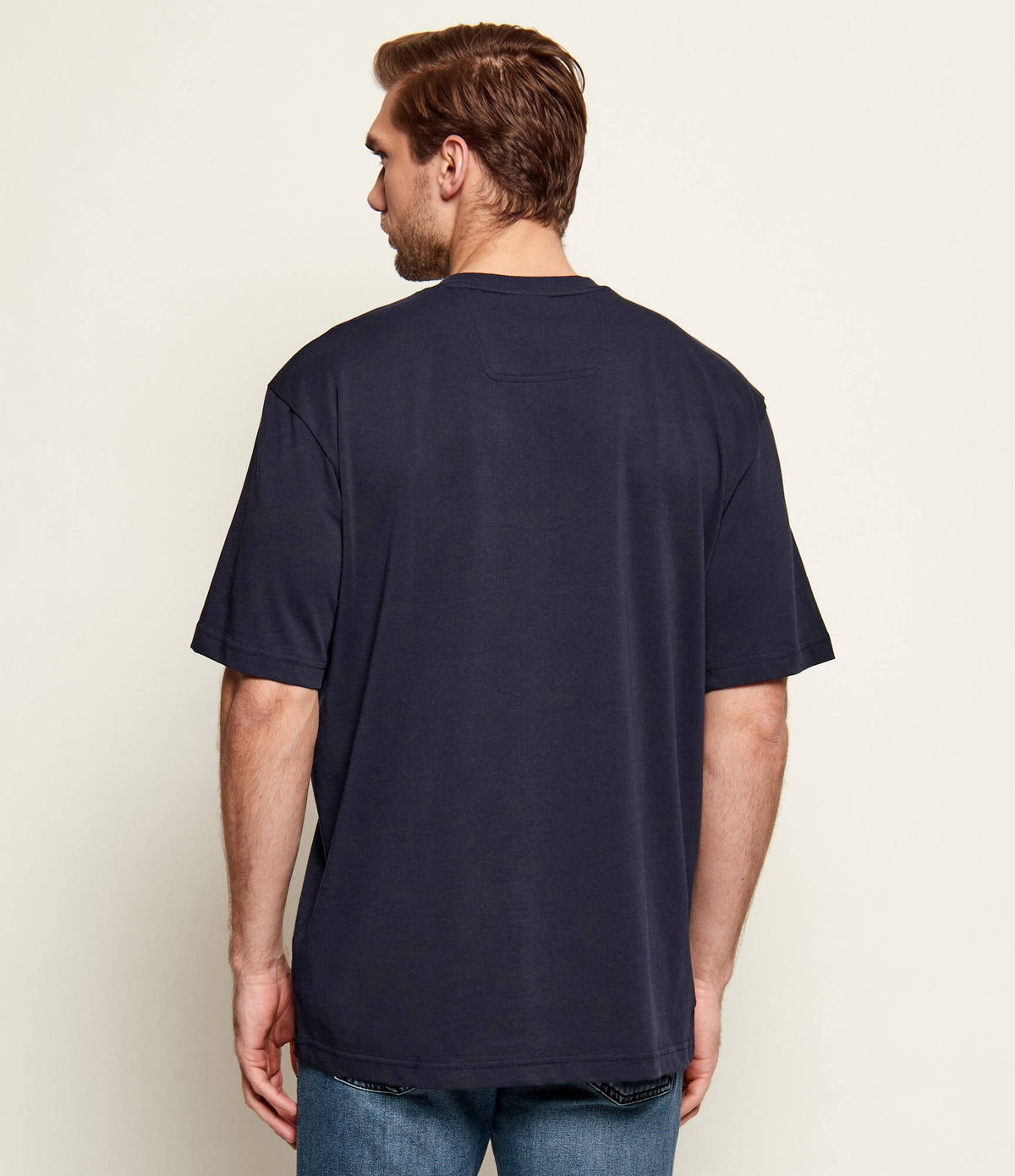 Boss T Shirt Tee 10 Dk.blue Azul Escuro_shot3
