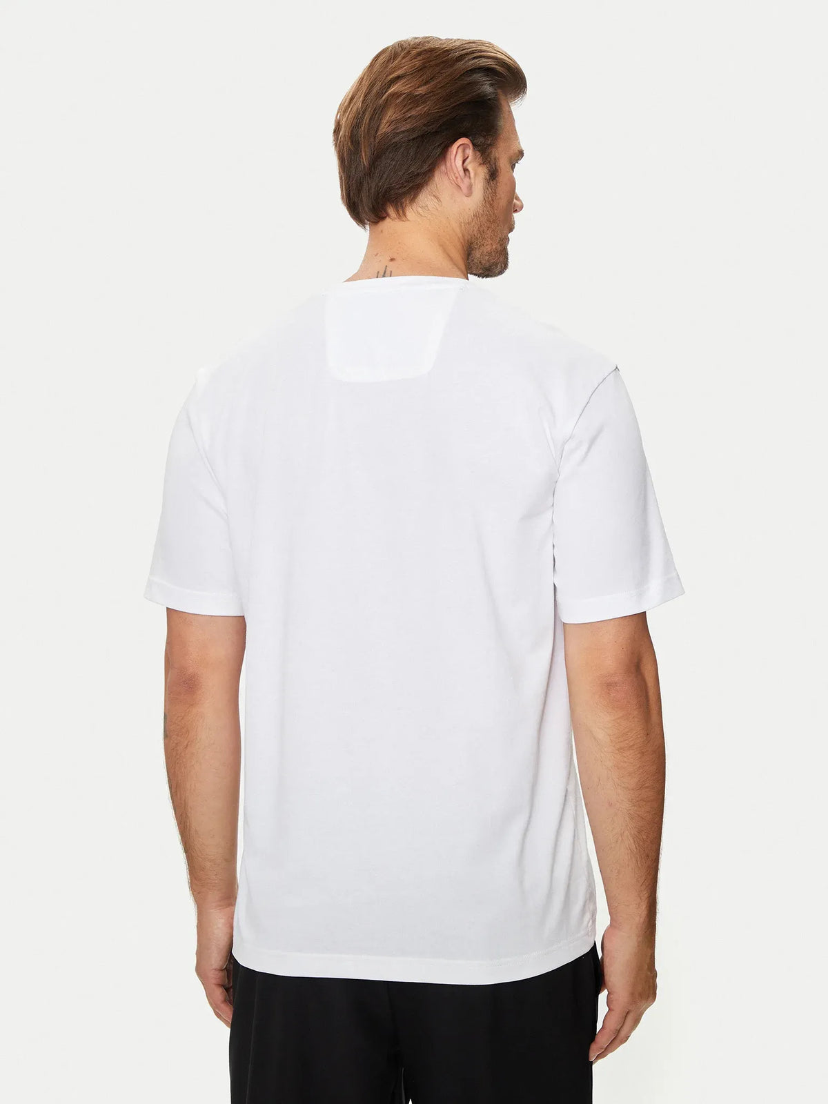 Boss T Shirt Tee 10 White Branco_shot3