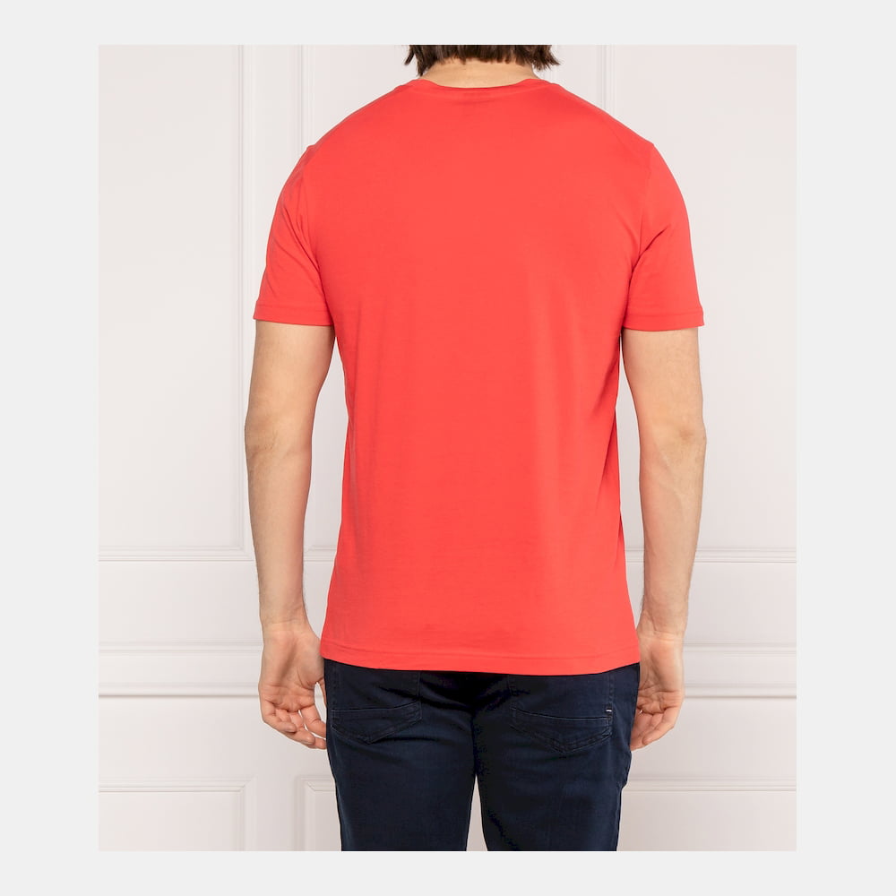 Boss T Shirt Tee 50424014 Orange Laranja Shot4