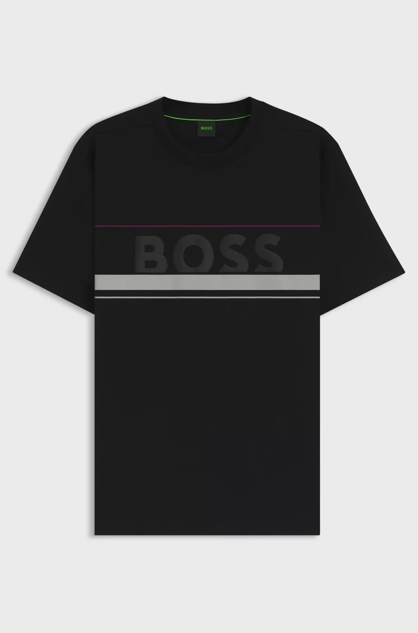 Boss T Shirt Tee Iconic Zon Black Preto_shot5