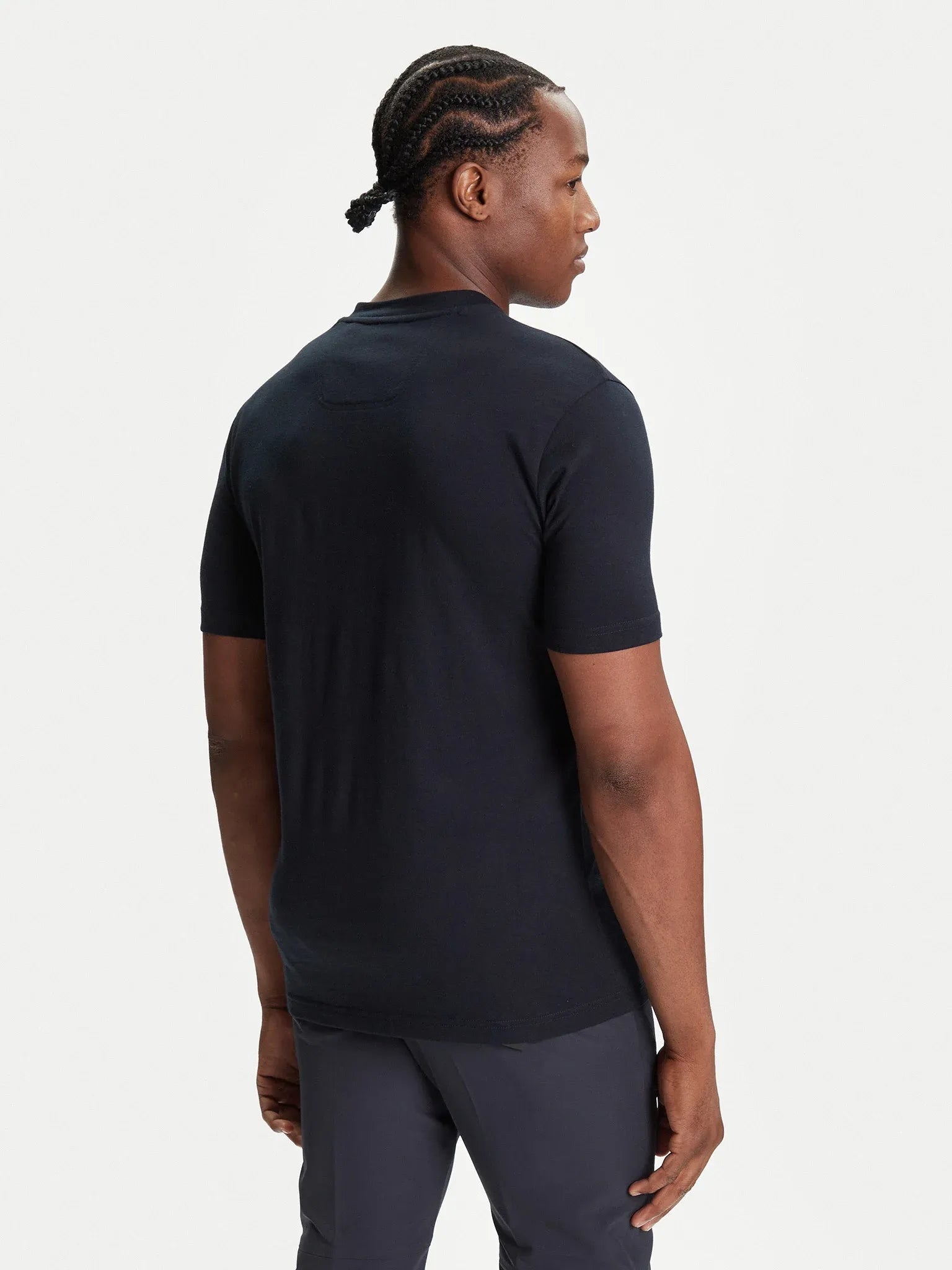 Boss T Shirt Tee Iconic Zon Dk.blue Azul Escuro_shot3