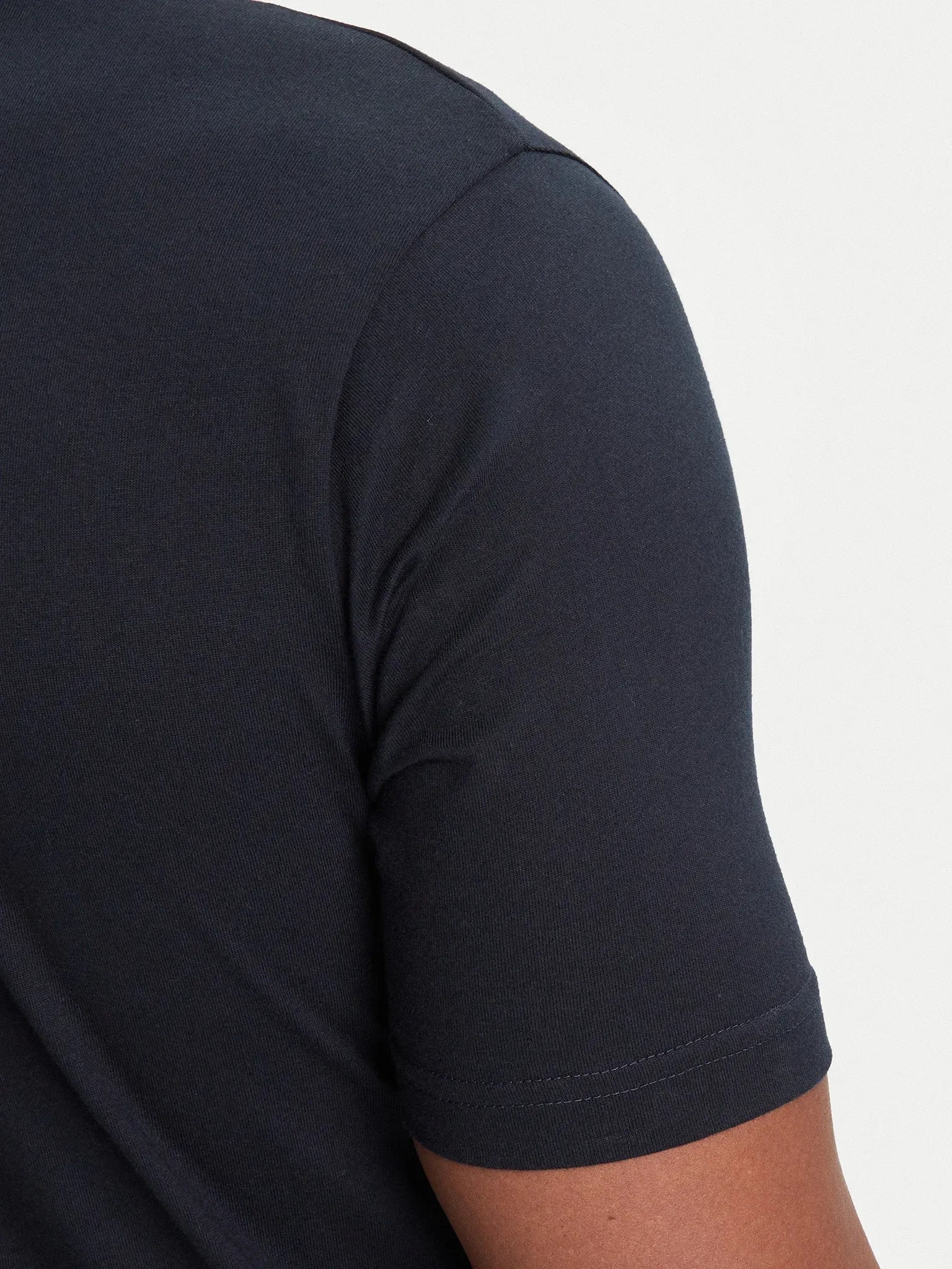 Boss T Shirt Tee Iconic Zon Dk.blue Azul Escuro_shot5