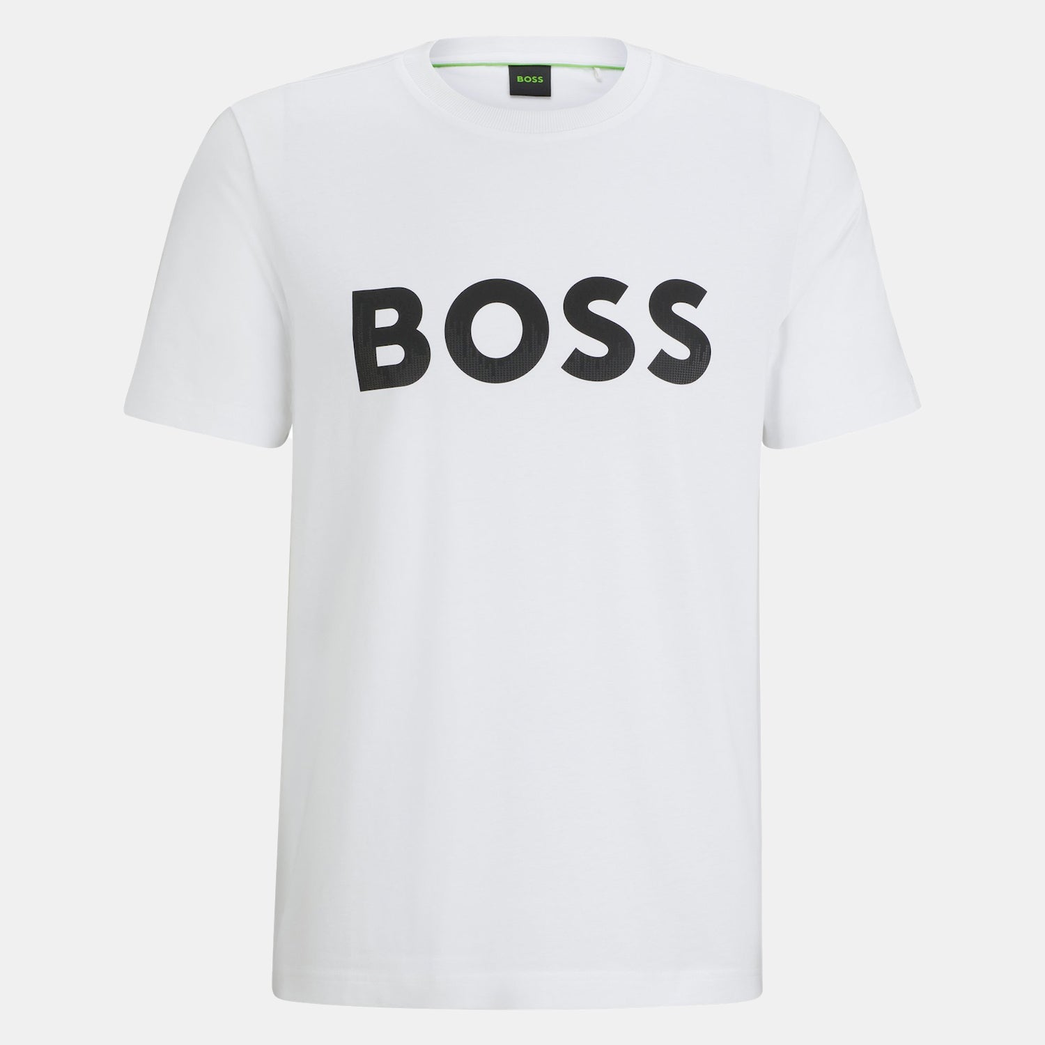 Boss T Shirt Tee Mirror 1 White Branco_shot1