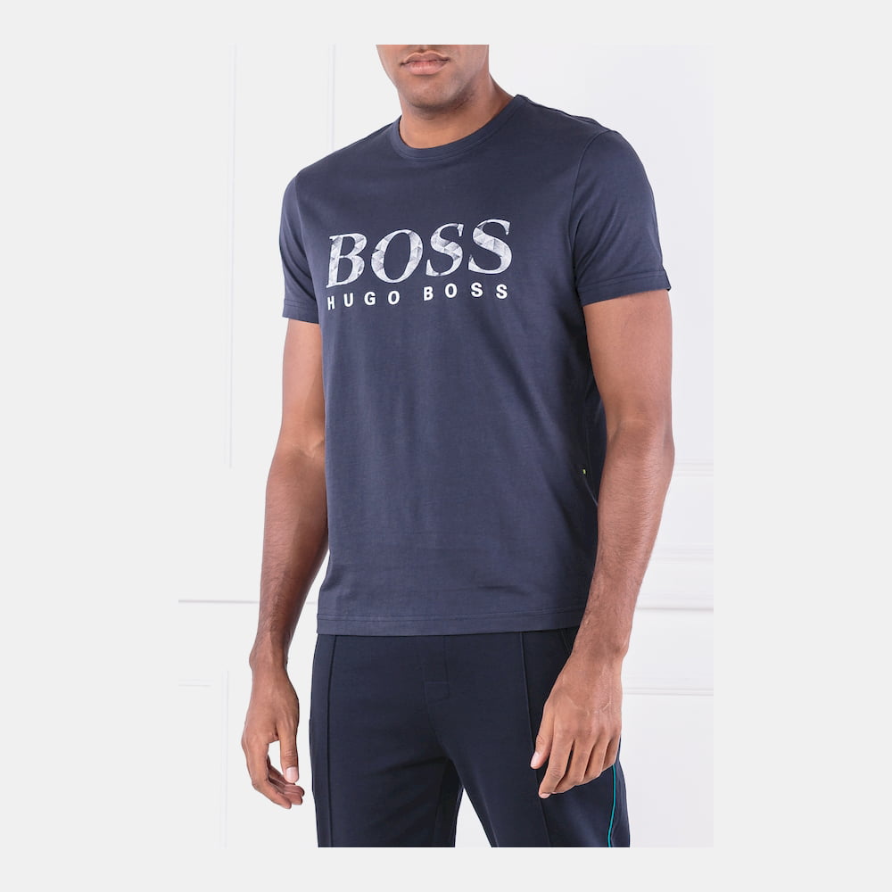 Boss T Shirt Tee4 Navy Navy Shot4