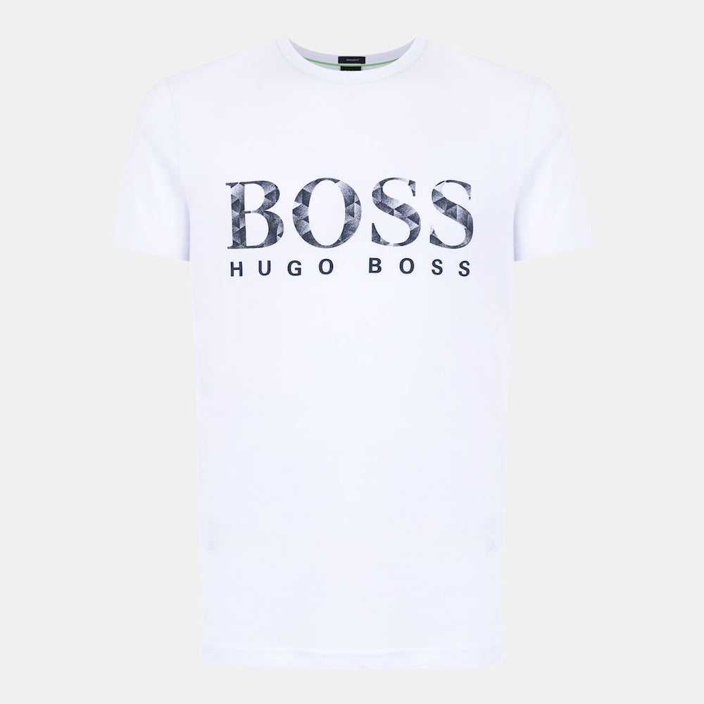 Boss T Shirt Tee4 White Branco Shot2