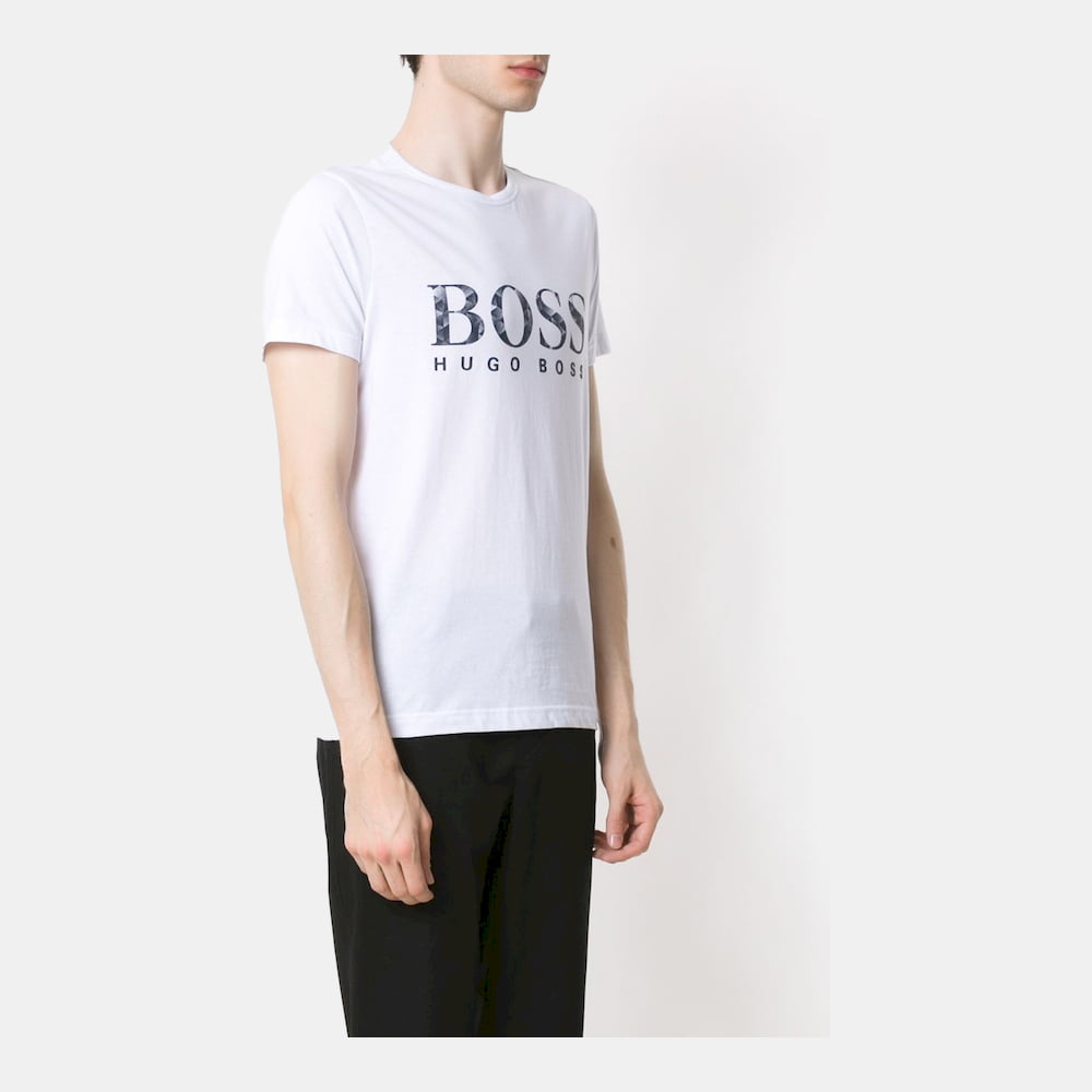 Boss T Shirt Tee4 White Branco Shot4