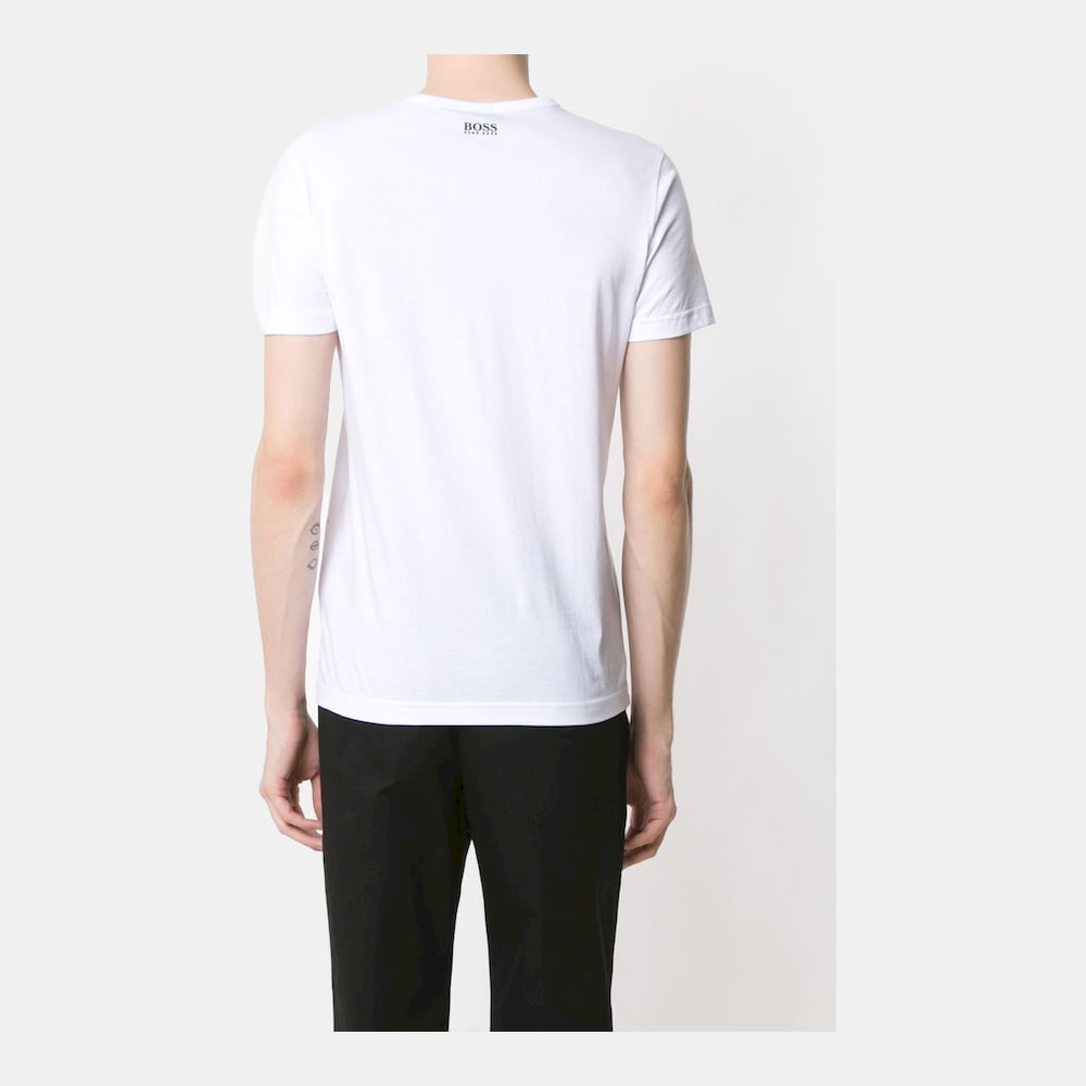 Boss T Shirt Tee4 White Branco Shot6