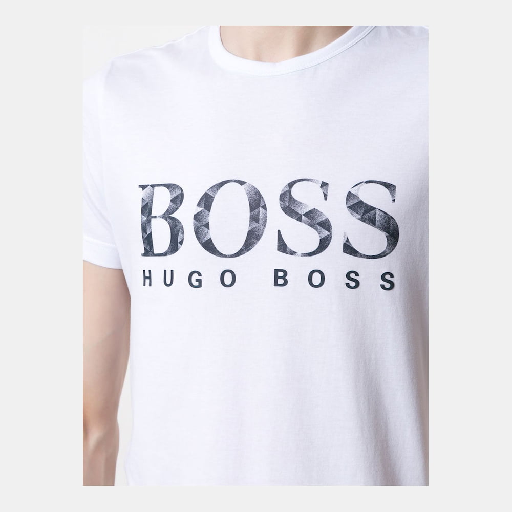 Boss T Shirt Tee4 White Branco Shot8