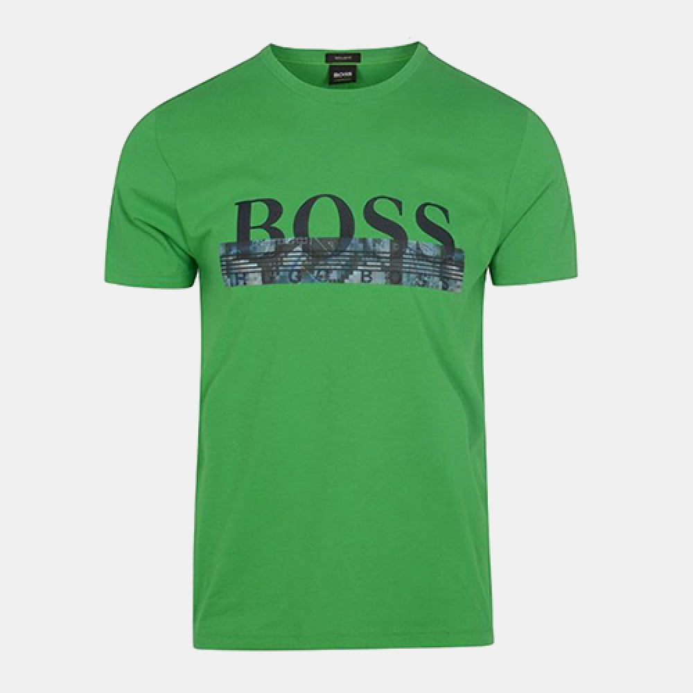 Boss T Shirt Tee6 Mid.green Verde Shot2