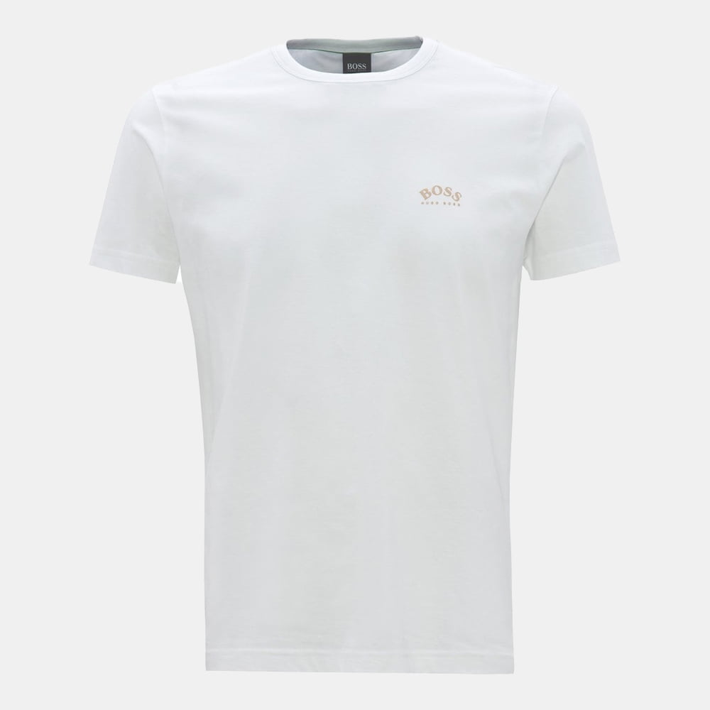 Boss T Shirt Teecurved White Branco Shot2