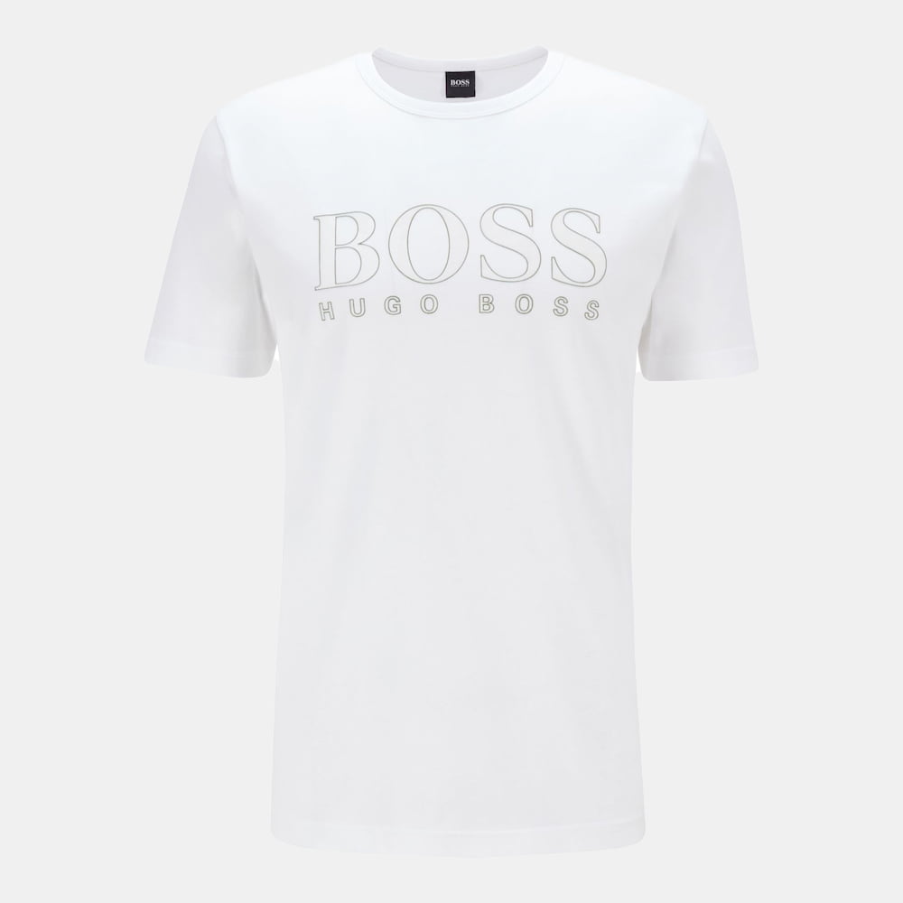 Boss T Shirt Teegold3 White Branco Shot2