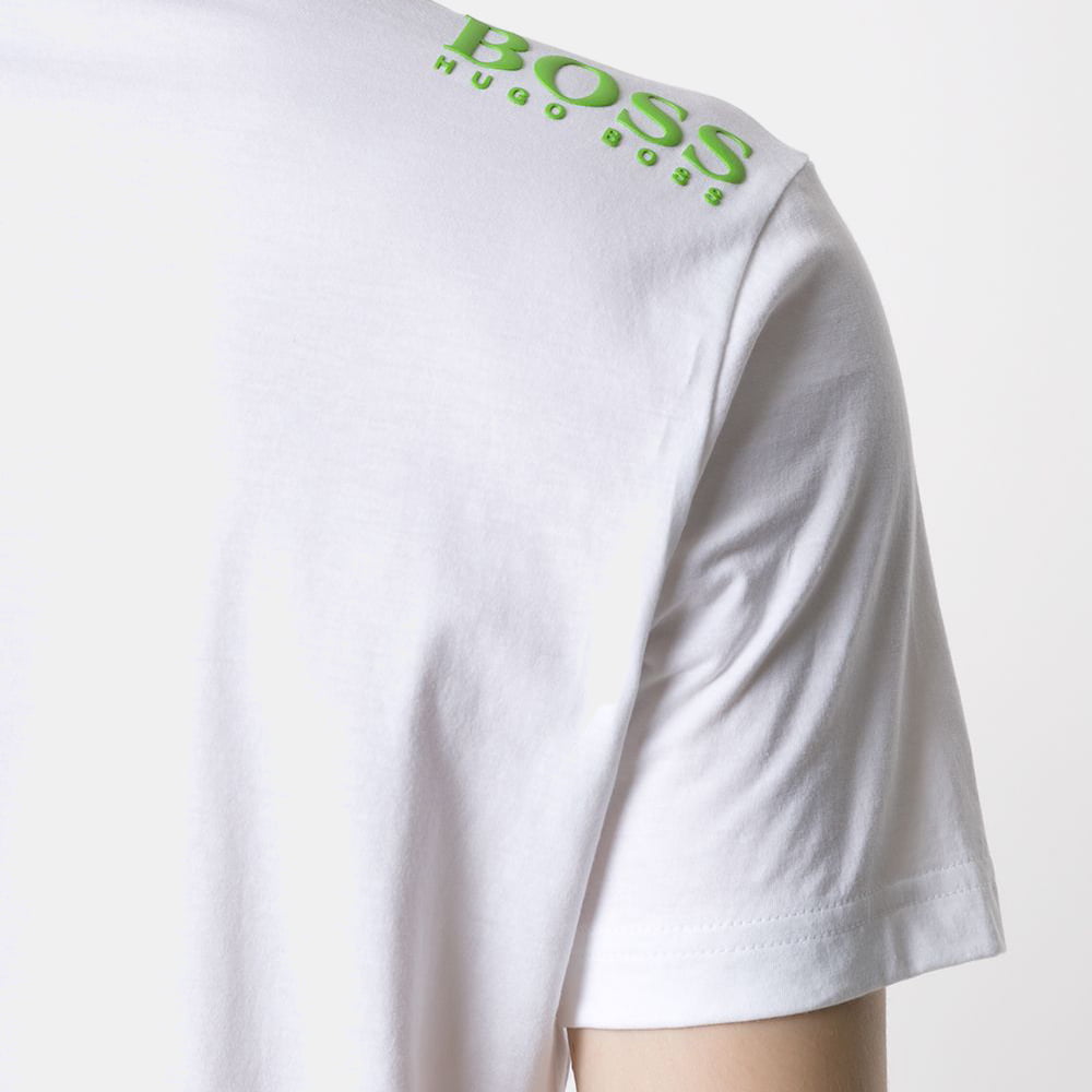 Boss T Shirt Teevn White Branco Shot5