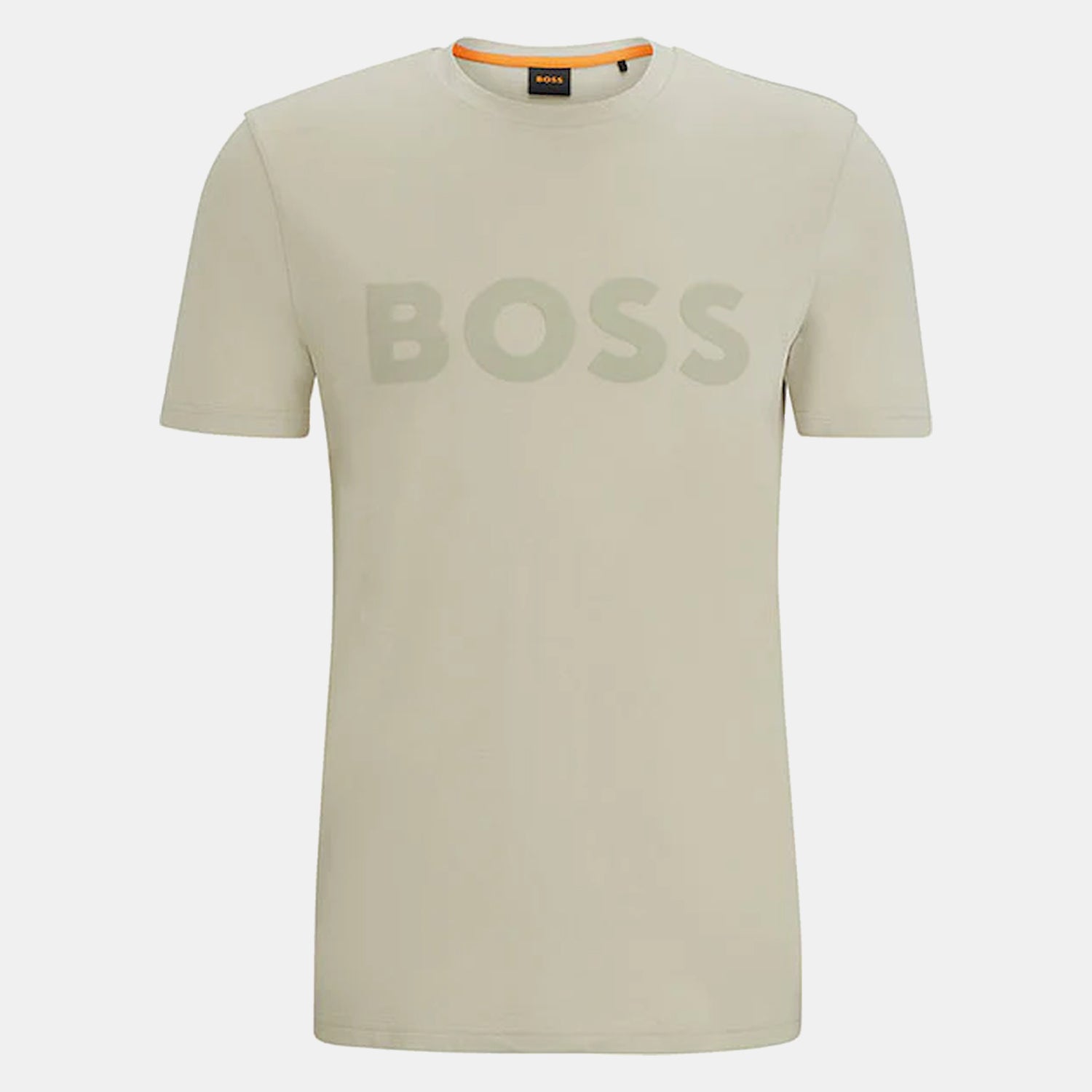 Boss T Shirt Thinking1 Beige Beige_shot1