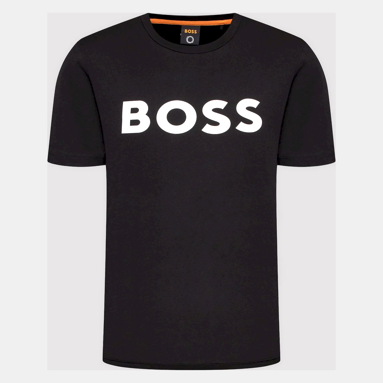 Boss T Shirt Thinking1 Black Preto_shot3