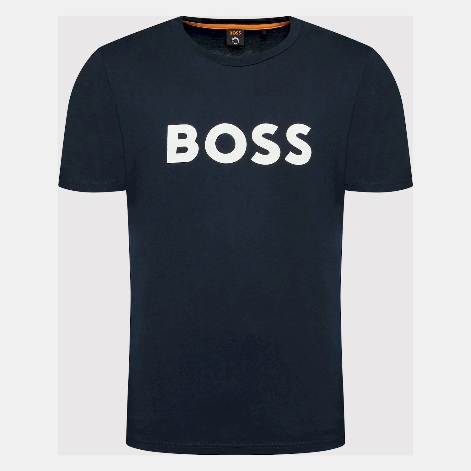 Boss T Shirt Thinking1 Navy Navy_shot1