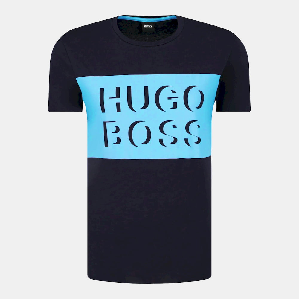 Boss T Shirt Tiburt162 Dk.blue Azul Escuro Shot7