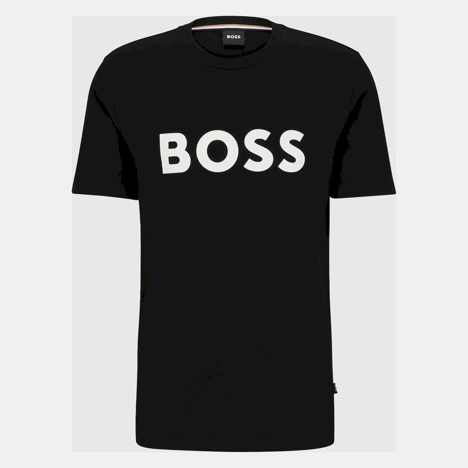 Boss T Shirt Tiburt354 Black Preto_shot3