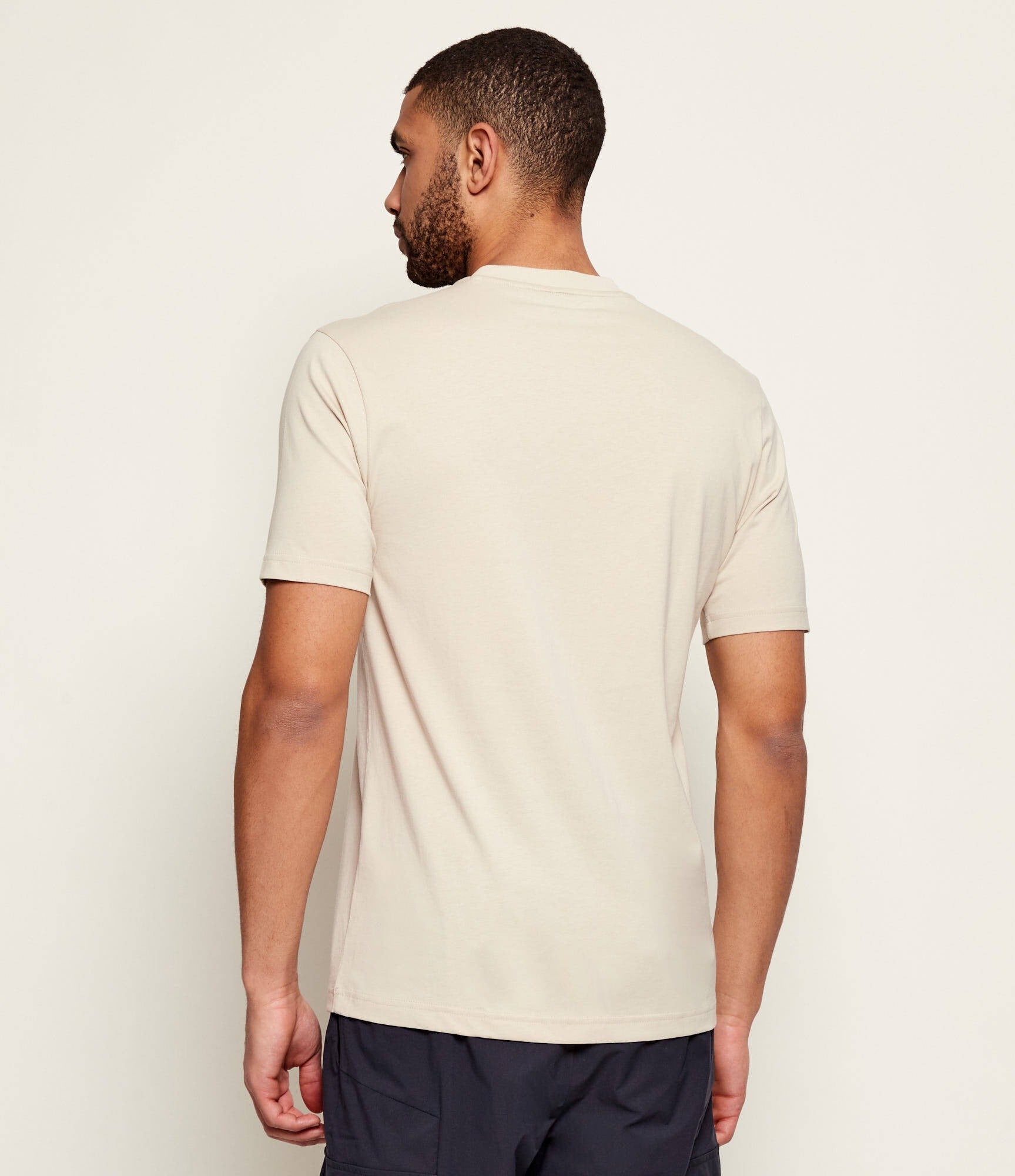 Boss T Shirt Ts Logo Lt.bege Beige Claro_shot2