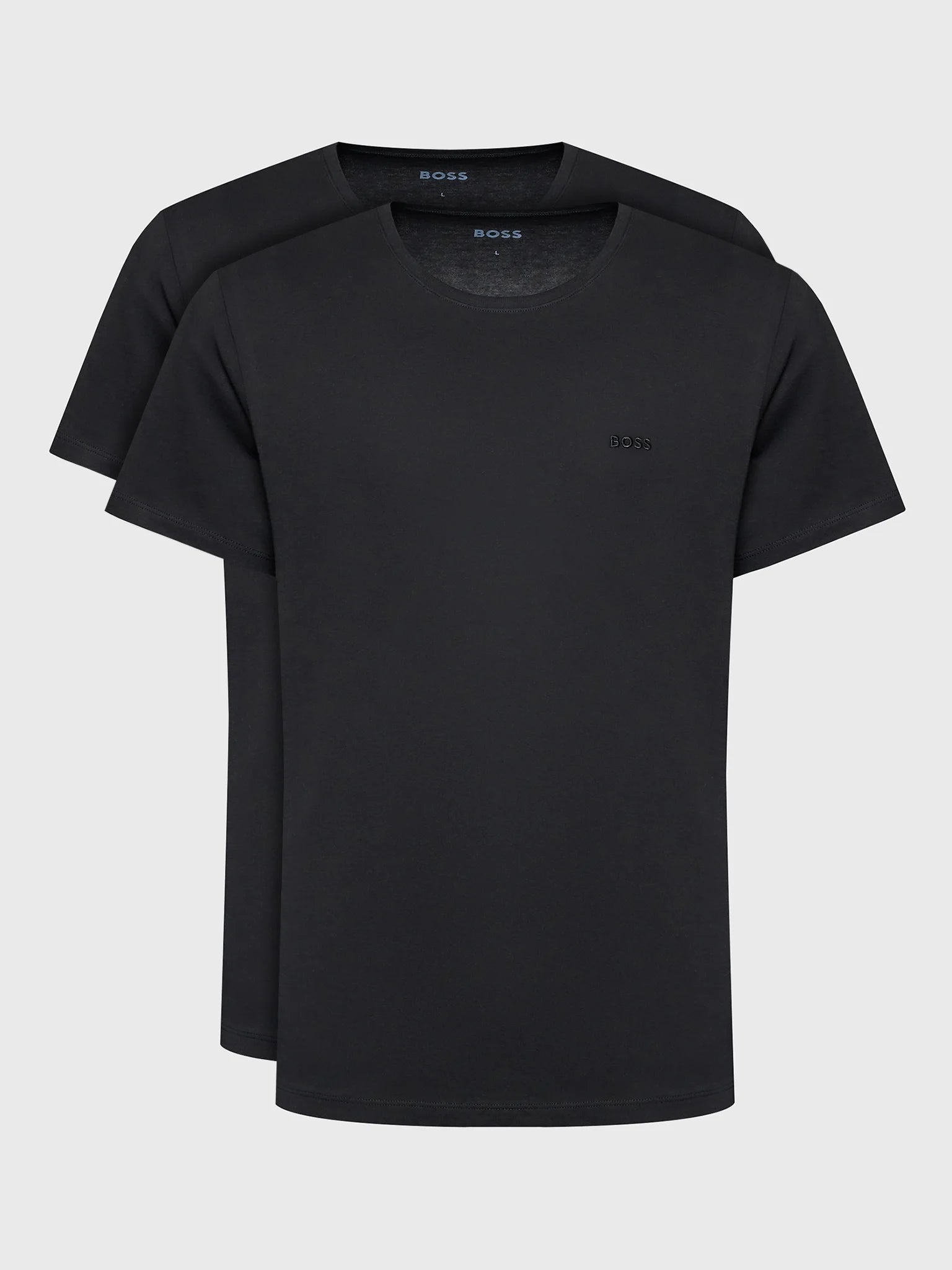Boss T Shirt Tshirtrn 2p Co Black Preto_shot1
